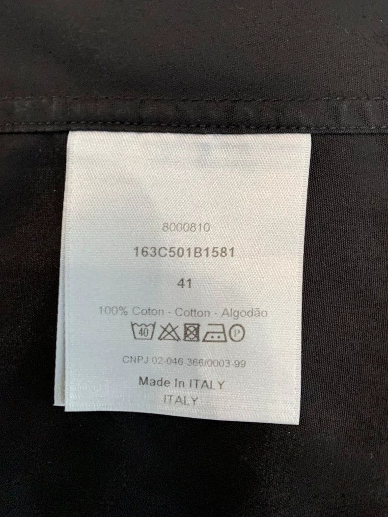 Dior Dior Classic White Bee Logo Shirt Size US L / EU 52-54 / 3 - 4 Thumbnail