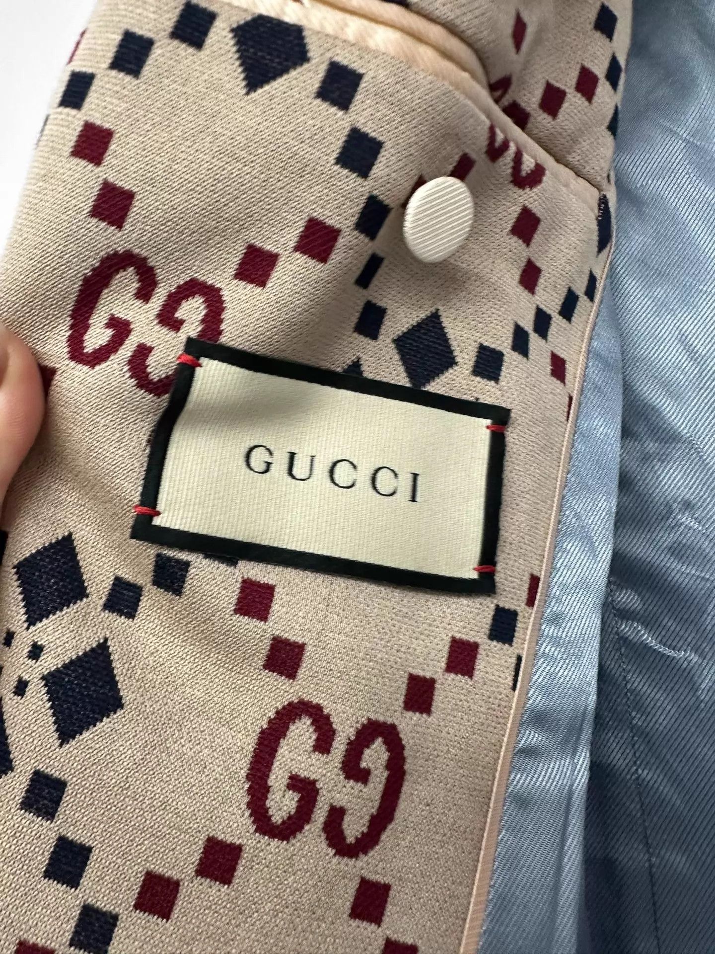 Gucci Gucci All Over Print Jacket Men's 44 With Tags Size US S / EU 44-46 / 1 - 2 Thumbnail