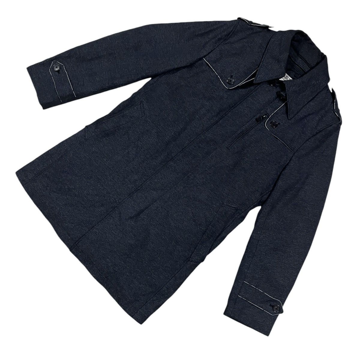 Designer × Katharine Hamnett London Katharine hamnett london trench coat dark gray Size US L / EU 52-54 / 3 - 3 Thumbnail