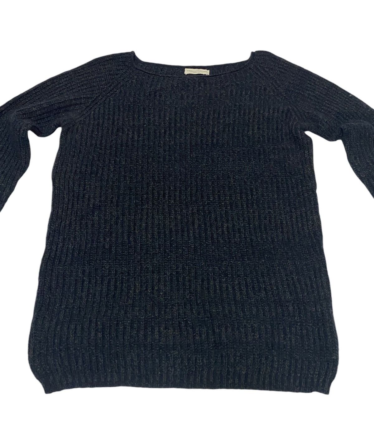 Aran Isles Knitwear × Roberto Collina Roberto Collina Angora Crewneck Cable Knit Sweater (C3) Size US M / EU 48-50 / 2 - 2 Thumbnail