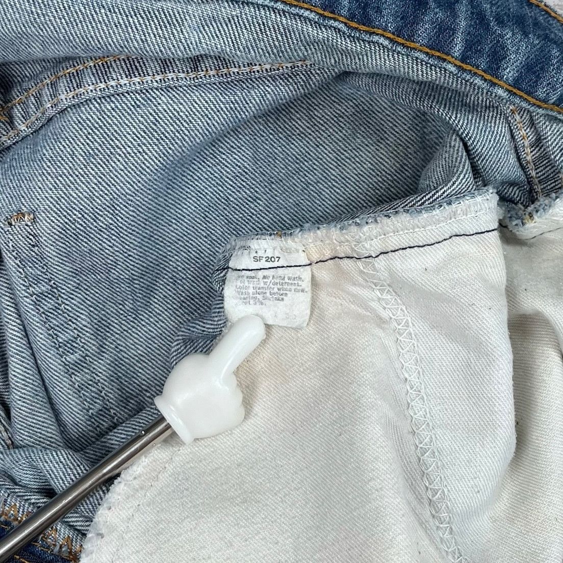 Levi's True Vintage 70s Levis Jeans 33x30 Straight Fit Medium Wash Size US 33 - 4 Thumbnail