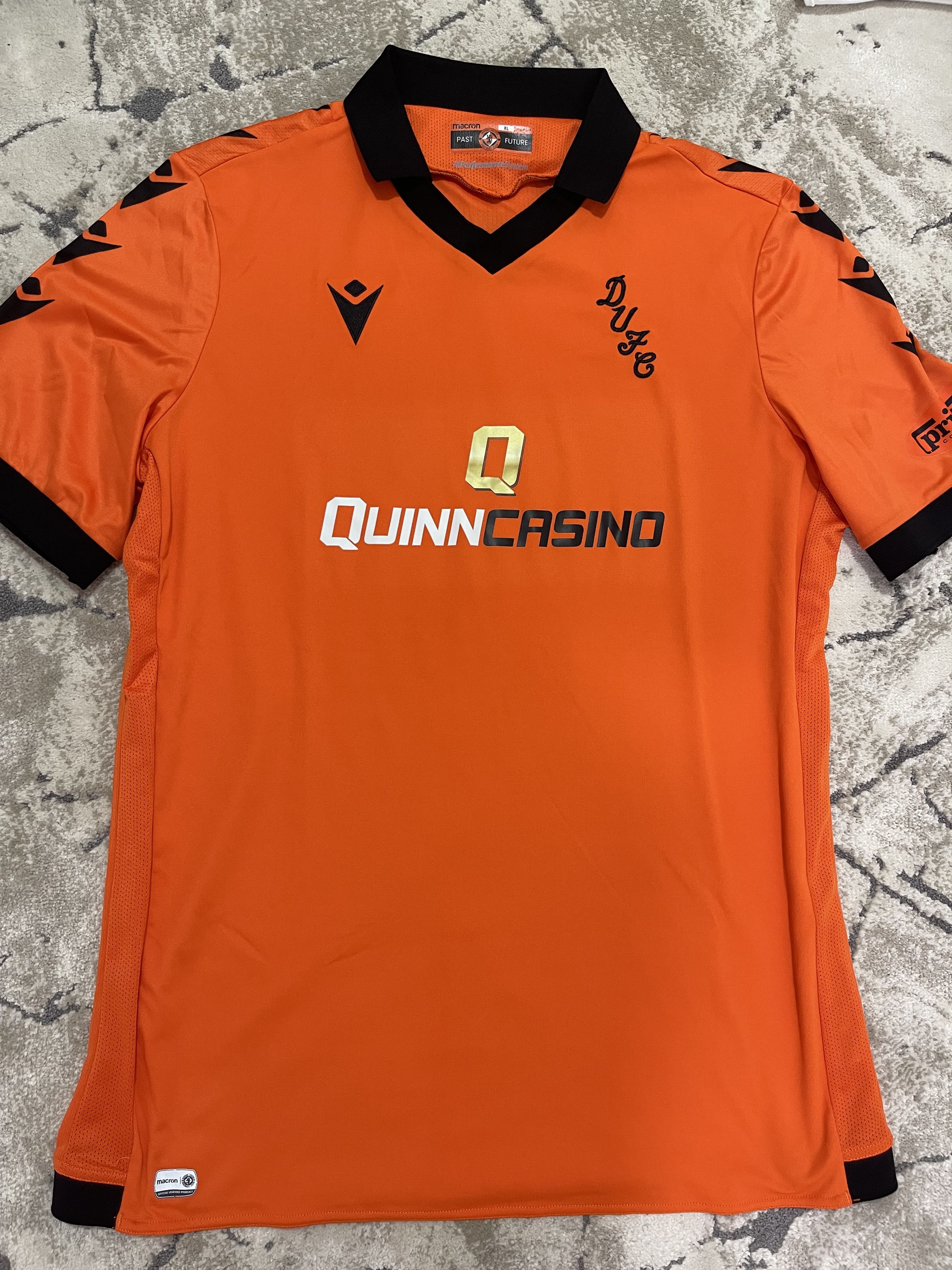 Macron Dundee United QuinnCasino Home Shirt XL Macron Size US XL / EU 56 / 4 - 2 Thumbnail