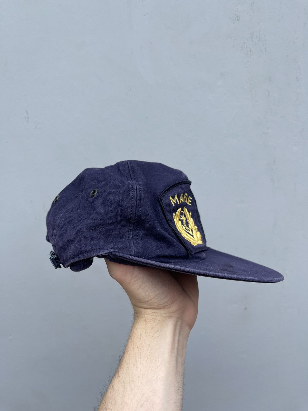 Vintage 80s/90s Vintage US Army Military Marine Embroidered Logo Cap Size ONE SIZE - 2 Thumbnail