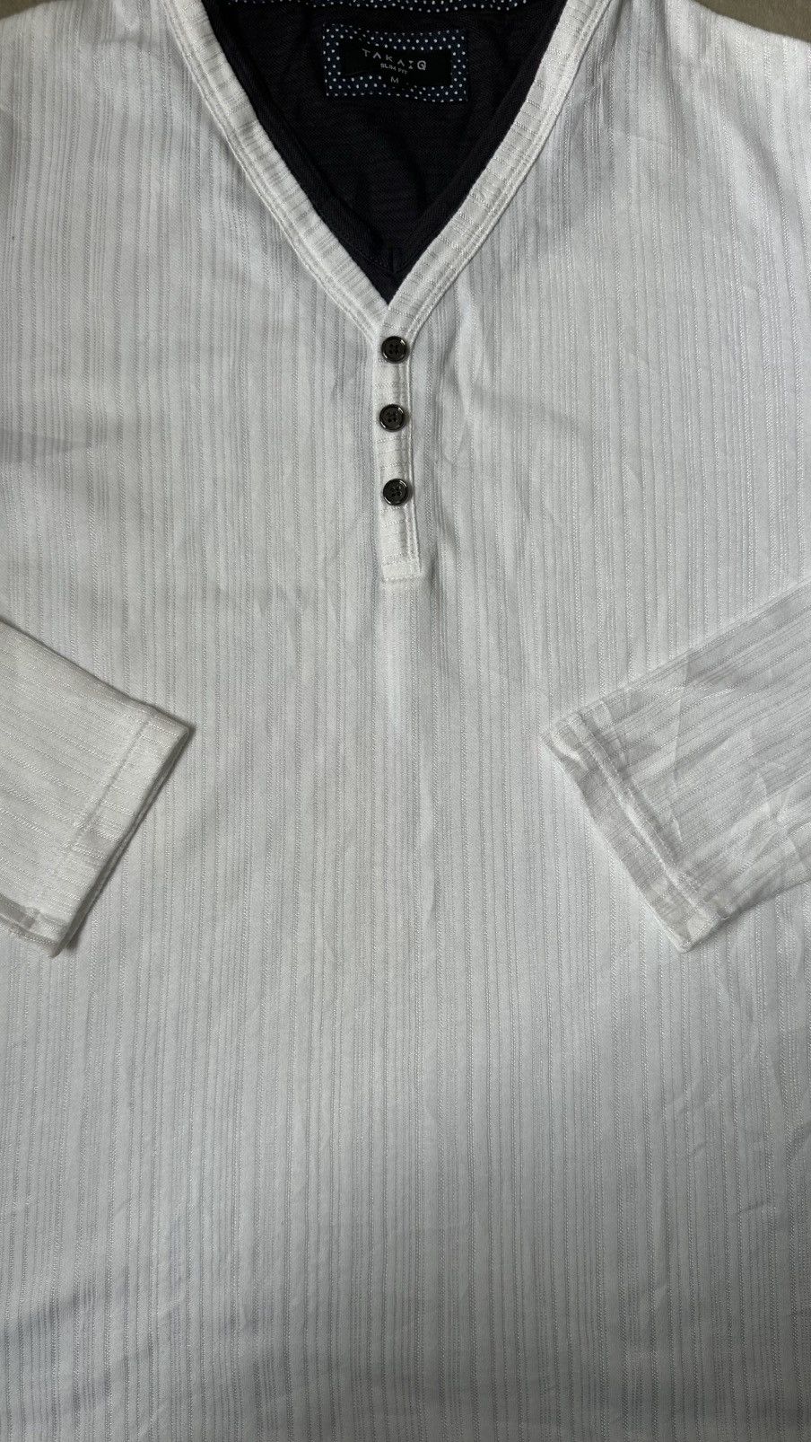 Japanese Brand VINTAGE TAKAIQ DOUBLE LAYER JAPAN TEE Size US M / EU 48-50 / 2 - 2 Thumbnail