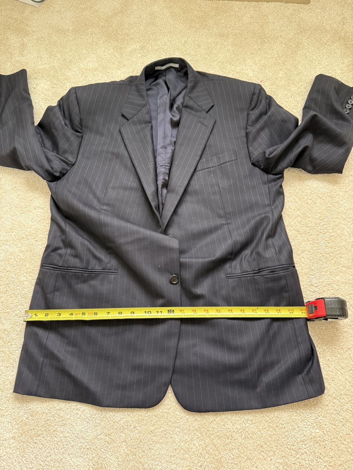 Hickey Freeman LORO PIANA X HICKEY FREEMAN TASMANIAN SUIT Size 44R - 13 Thumbnail