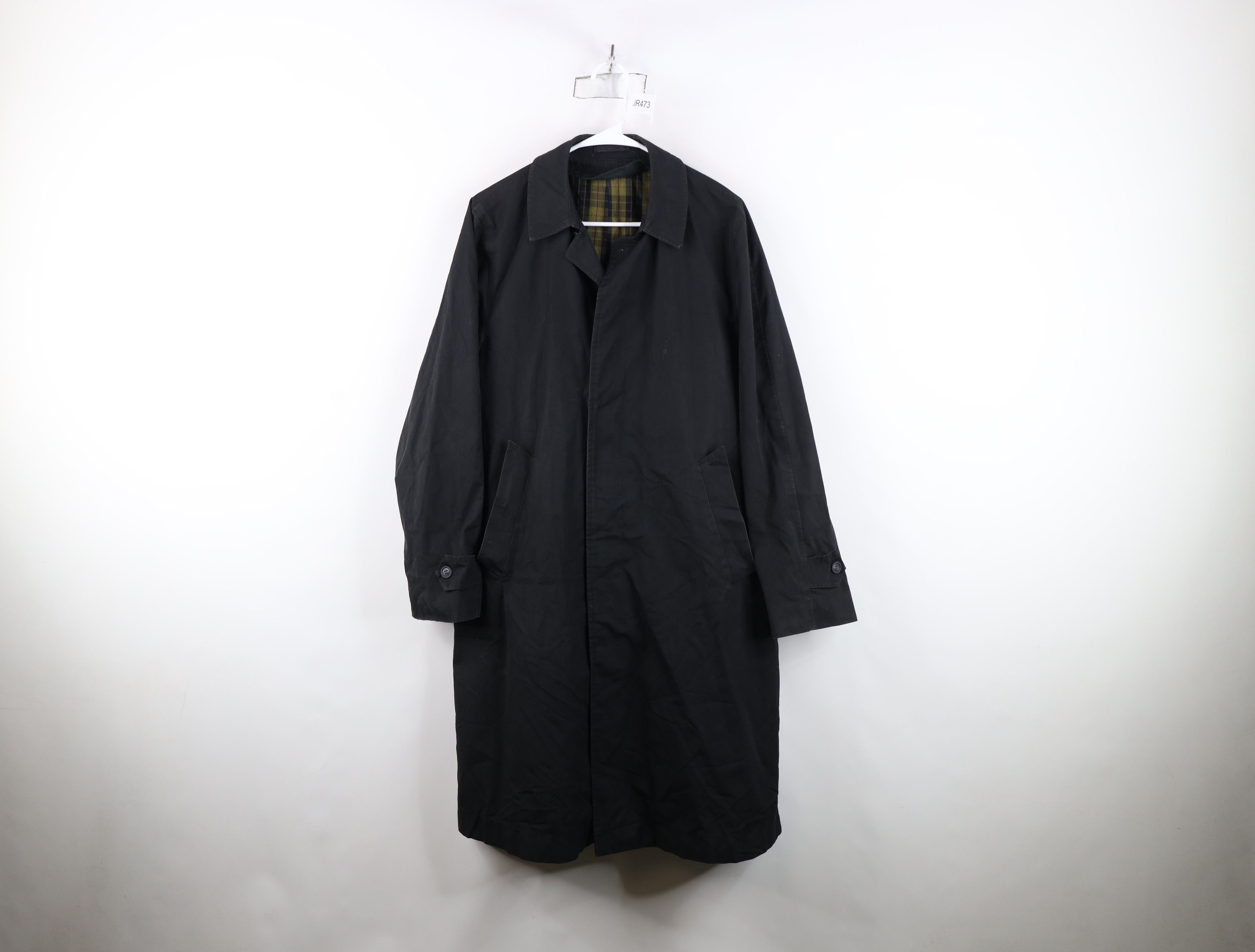 ジャケット・アウター 90s PRADA long coat black 90s Belted Nylon Trench Coat | Authentic & Vintage | ReSee