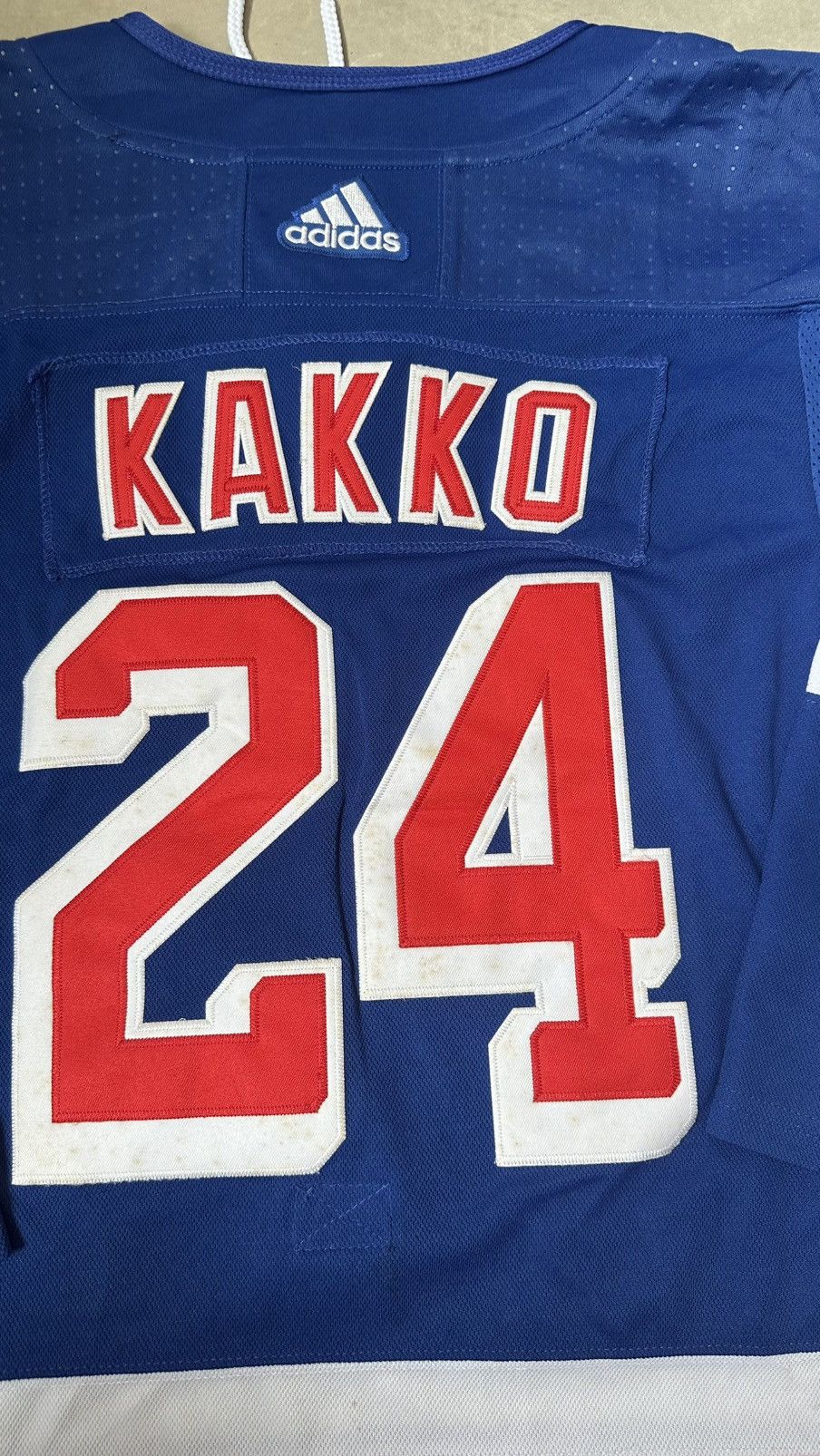 Adidas ADIDAS X NHL NEW YORK RANGERS KAAPO KAKKO JERSEY Size US L / EU 52-54 / 3 - 9 Thumbnail
