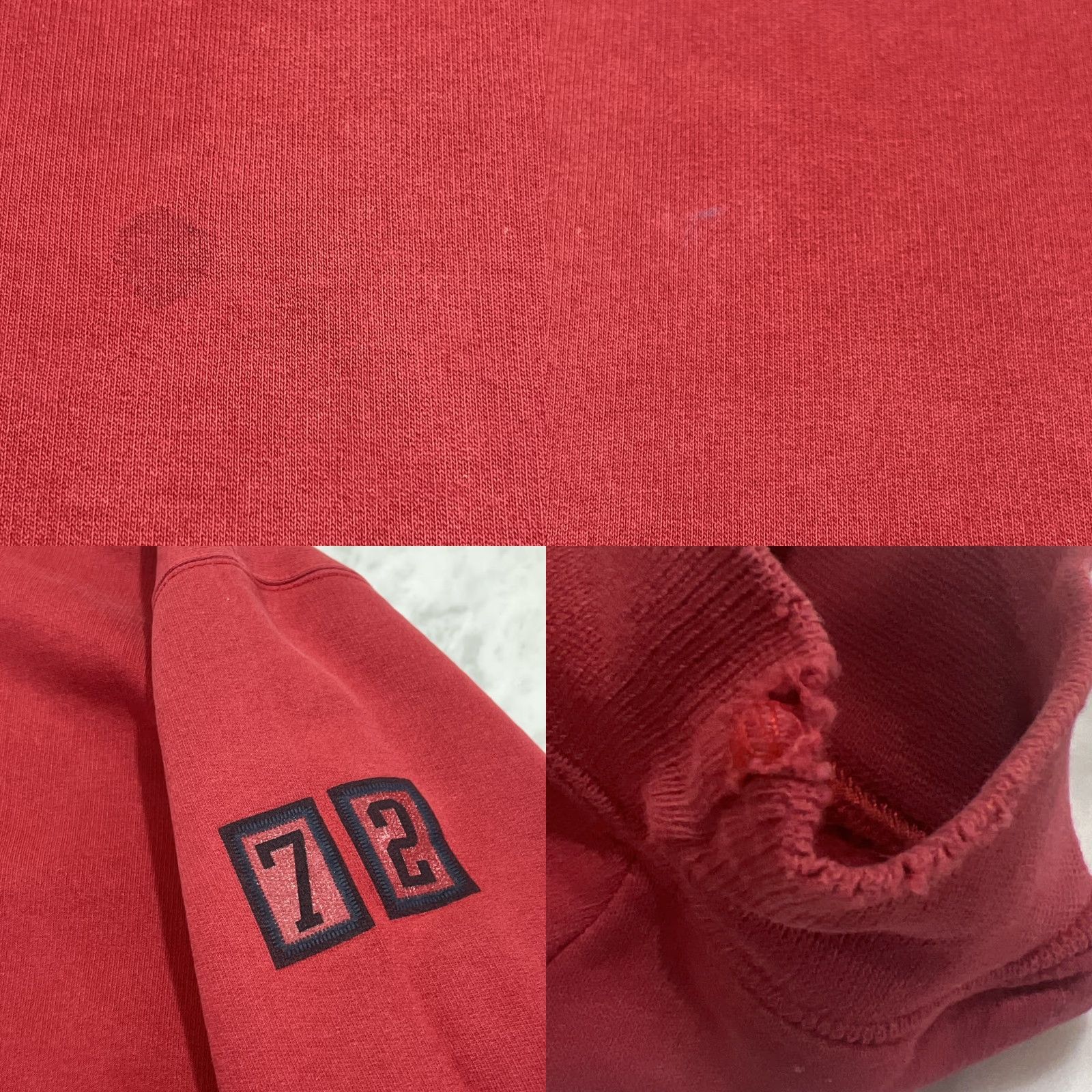 Vintage VINTAGE Ocean Pacific OP Sweat Shirt XL Hood Pocket Red Beach Surf Mens Size US XL / EU 56 / 4 - 10 Thumbnail