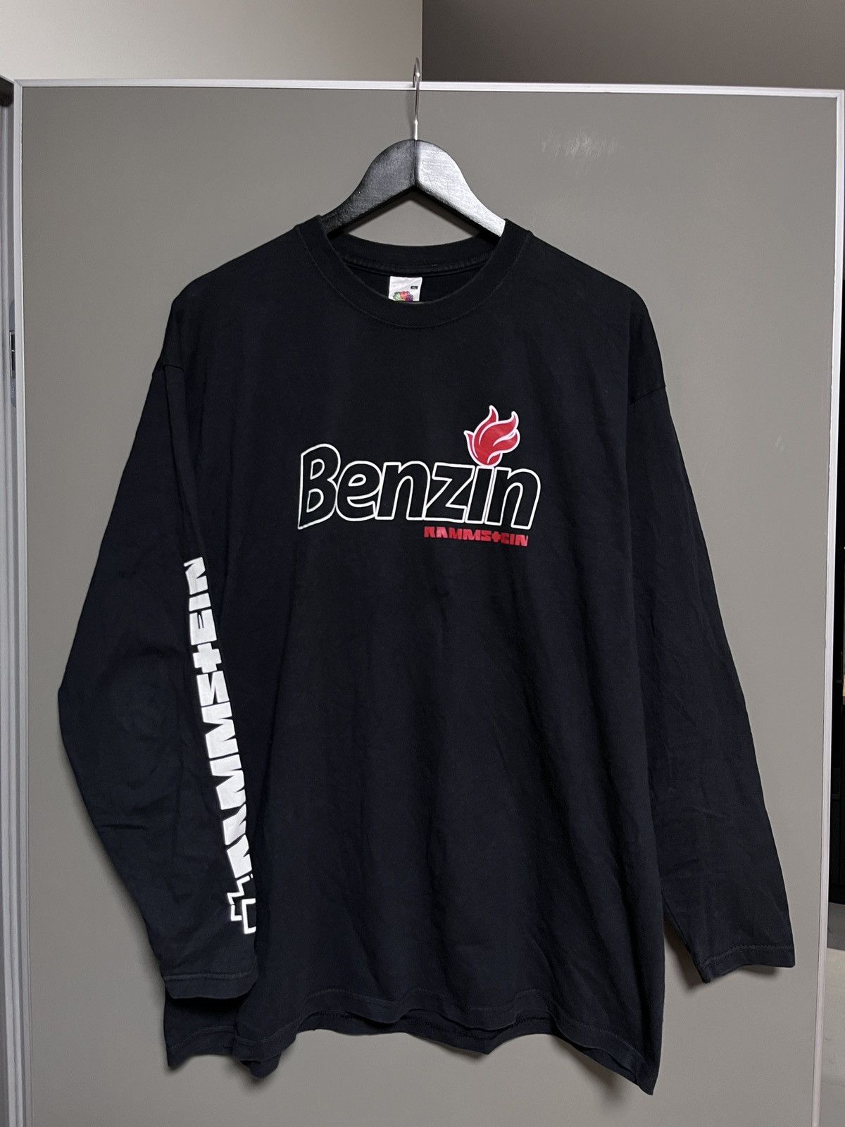 Band Tees × Vintage BENZIN 2005 RAMMSTEIN ARCHIVE VERY RARE LONGSLEEVE Size US XL / EU 56 / 4 - 1 Thumbnail