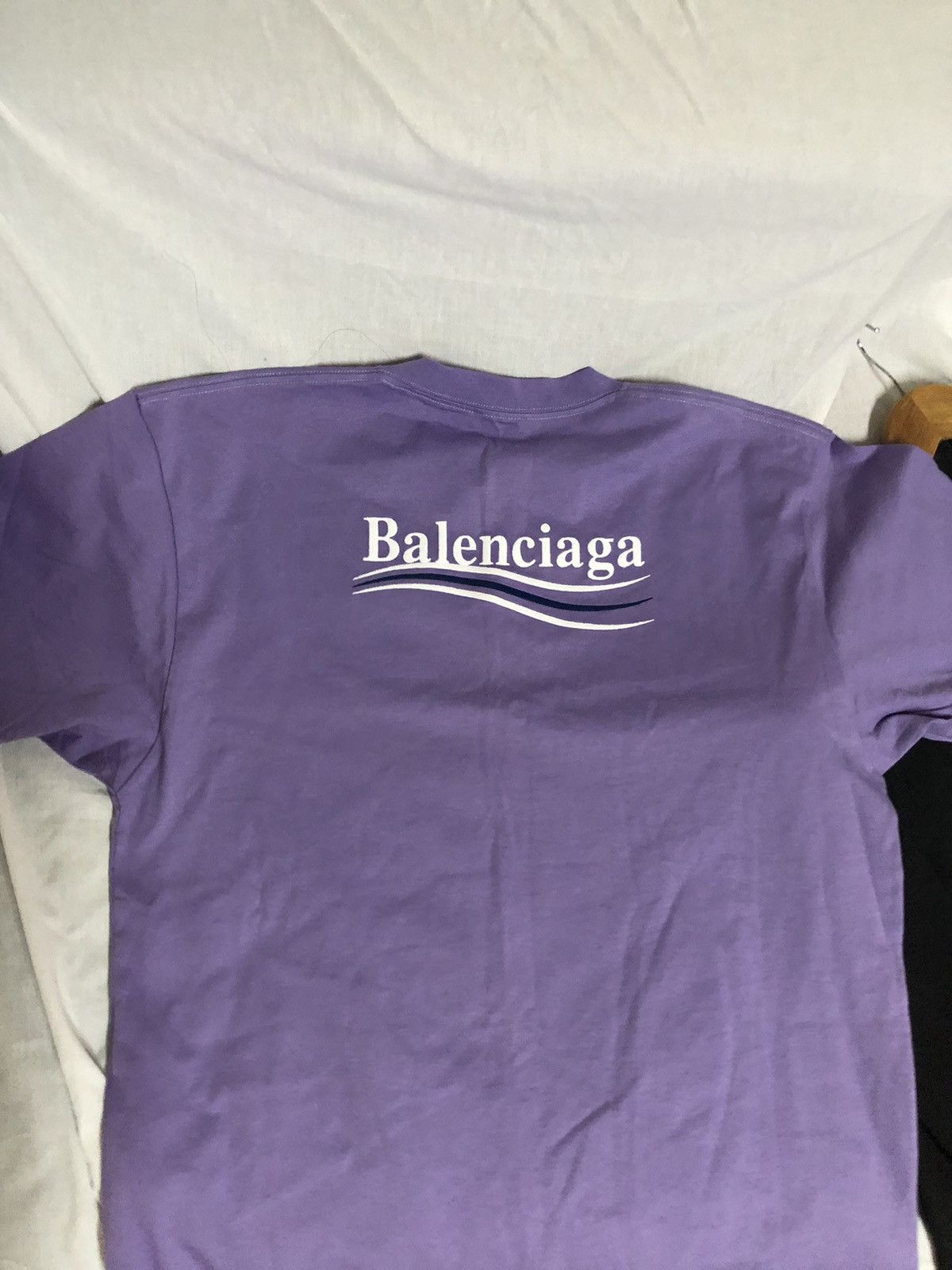 Balenciaga Campaign Logo T-Shirt embroidered Size US XL / EU 56 / 4 - 3 Thumbnail