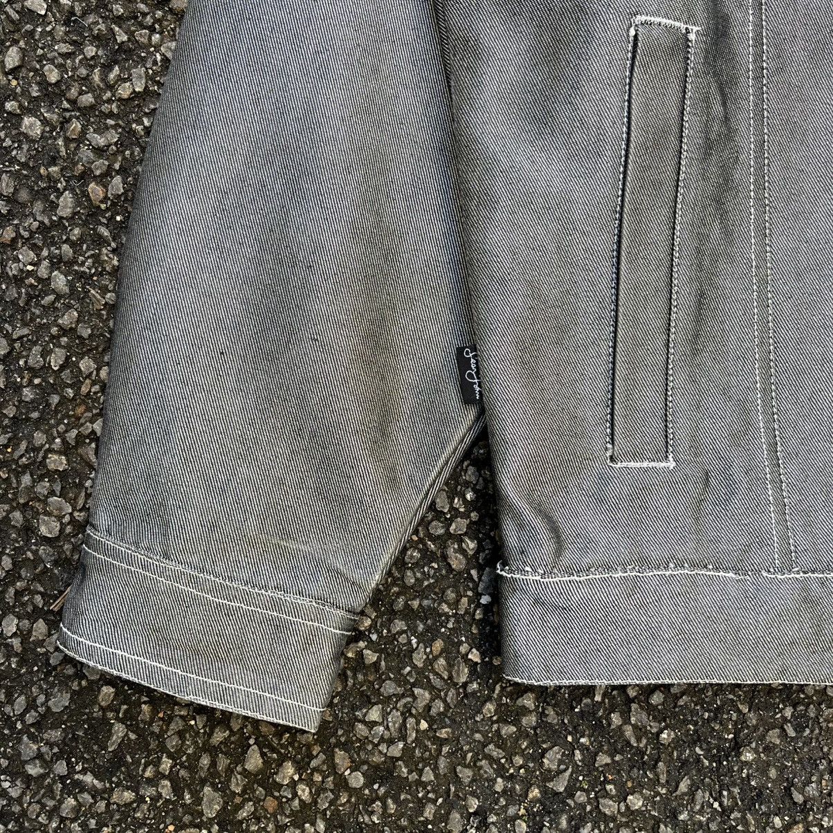 Sean John Vintage Y2K Sean John Silver Metallic Hip Hop Denim Jacket Size US L / EU 52-54 / 3 - 2 Thumbnail