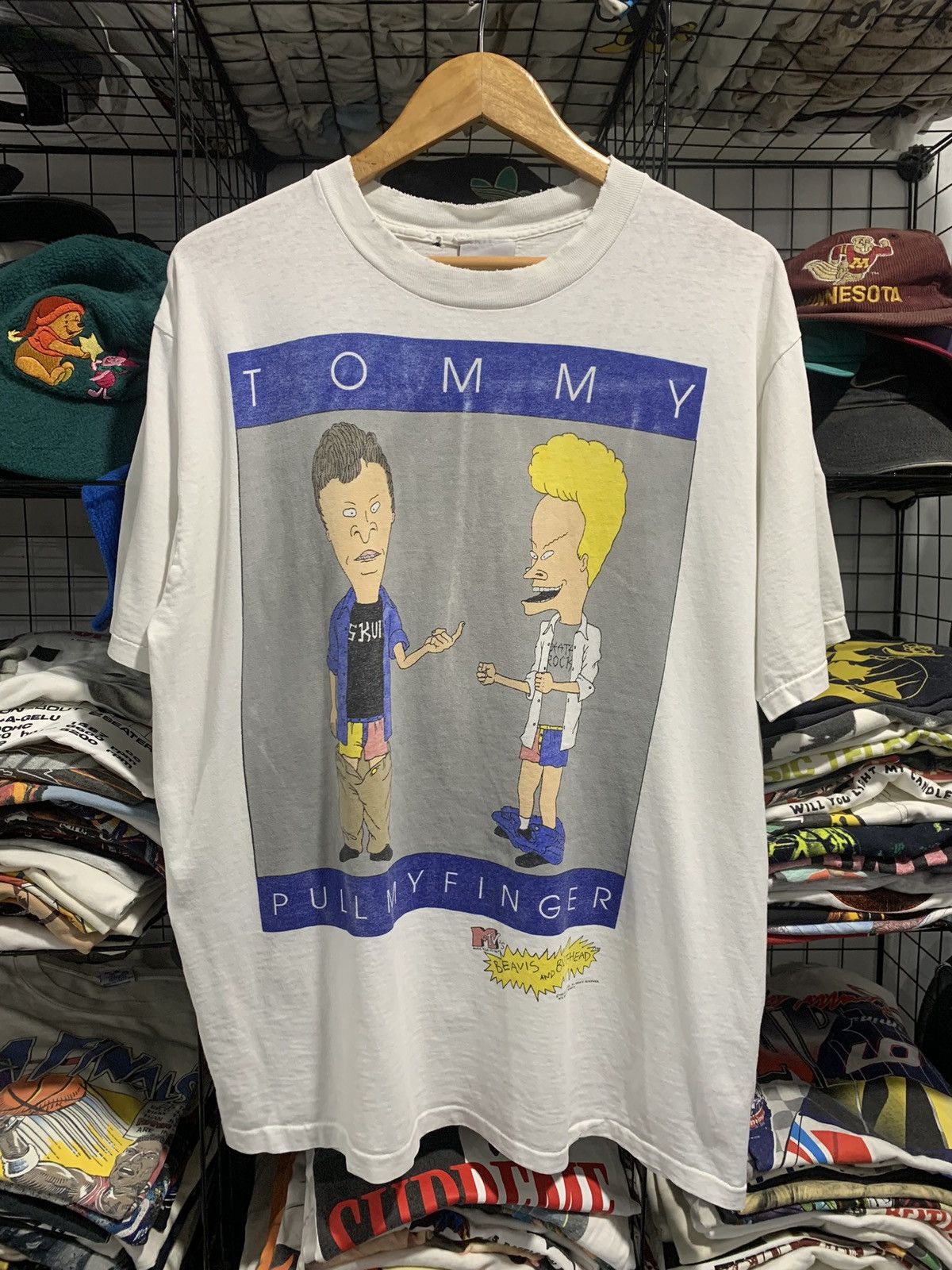 Vintage Beavis & Butthead Tommy Stanley Desantis Tshirt
