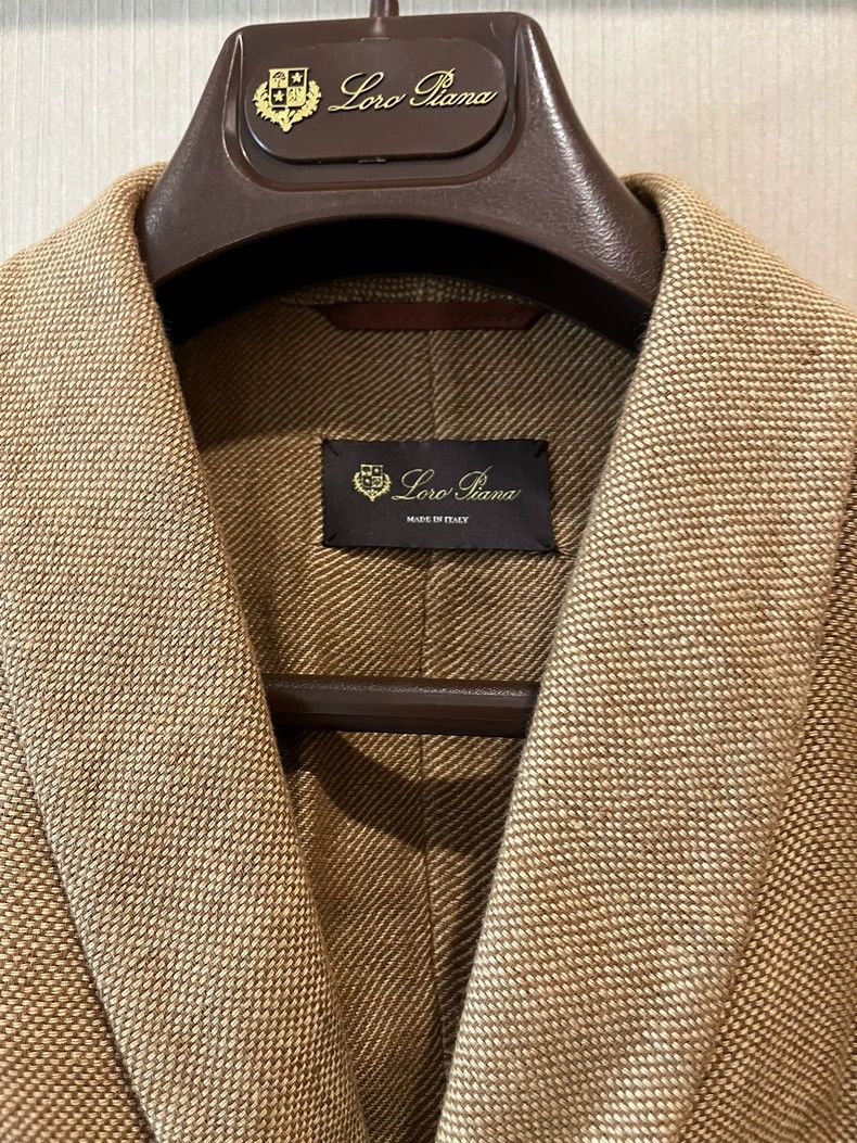 Loro Piana LORO PIANA Flaxen tailcoat Size XS / US 0-2 / IT 36-38 - 3 Thumbnail