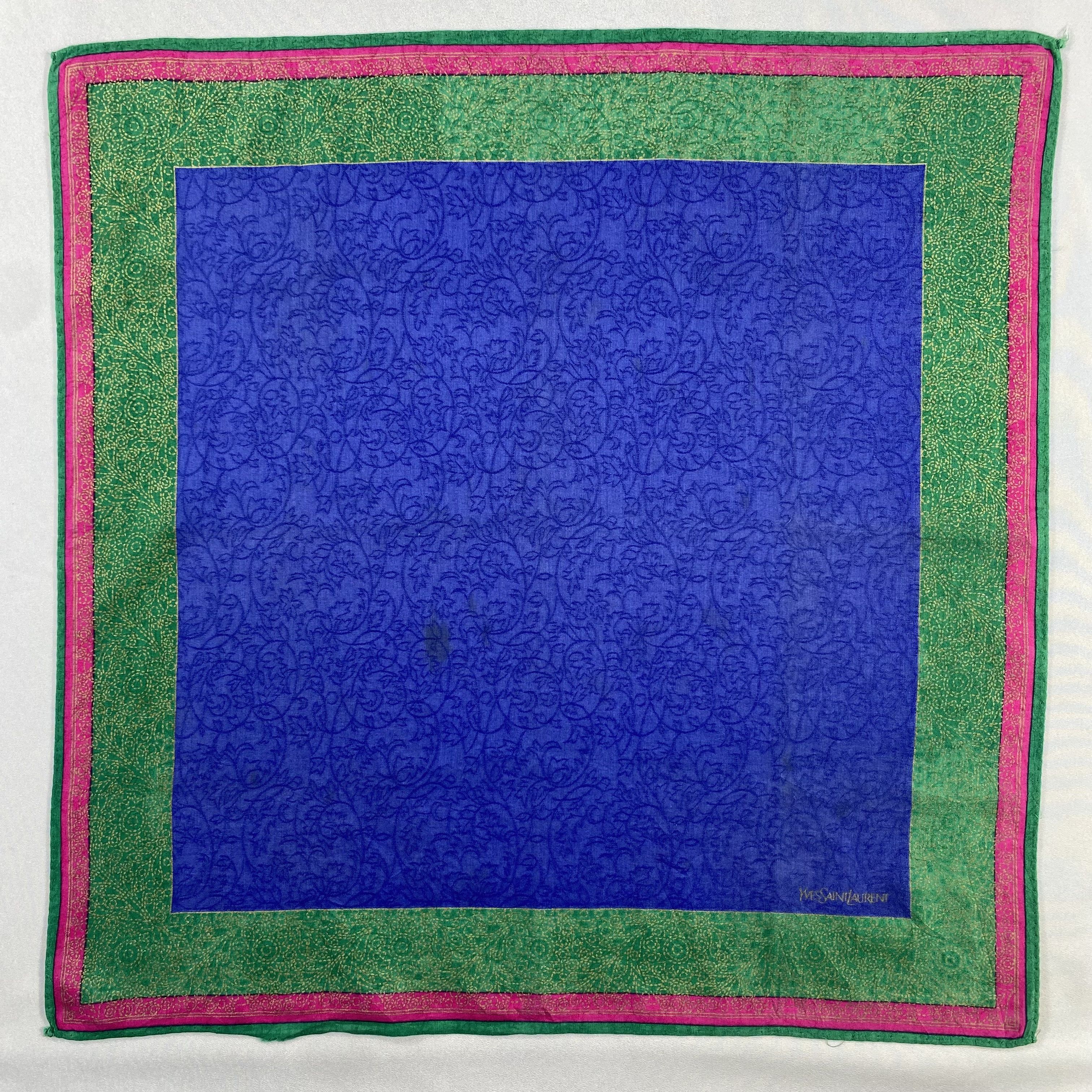 Yves Saint Laurent Handkerchief / Neckerchief-P1278