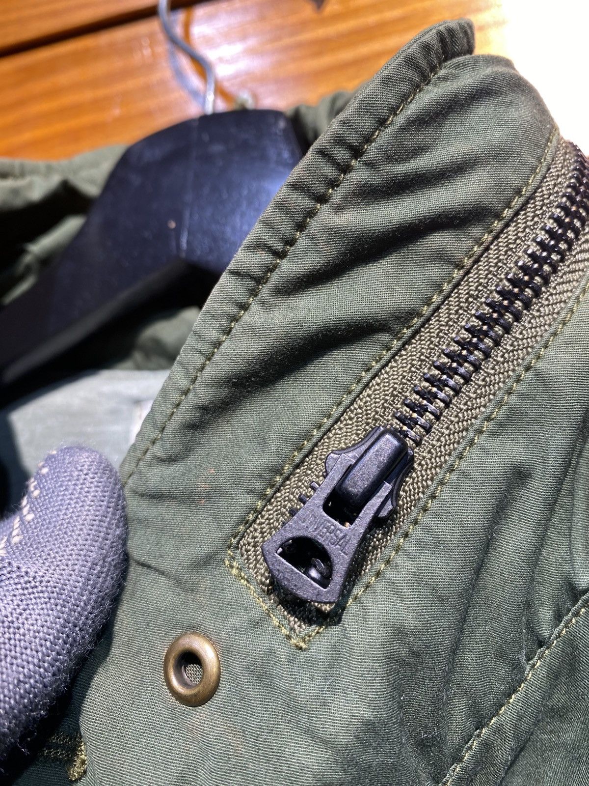 Slick Vintage Slick Military Field Jacket – Olive Green Utility Size US S / EU 44-46 / 1 - 7 Thumbnail