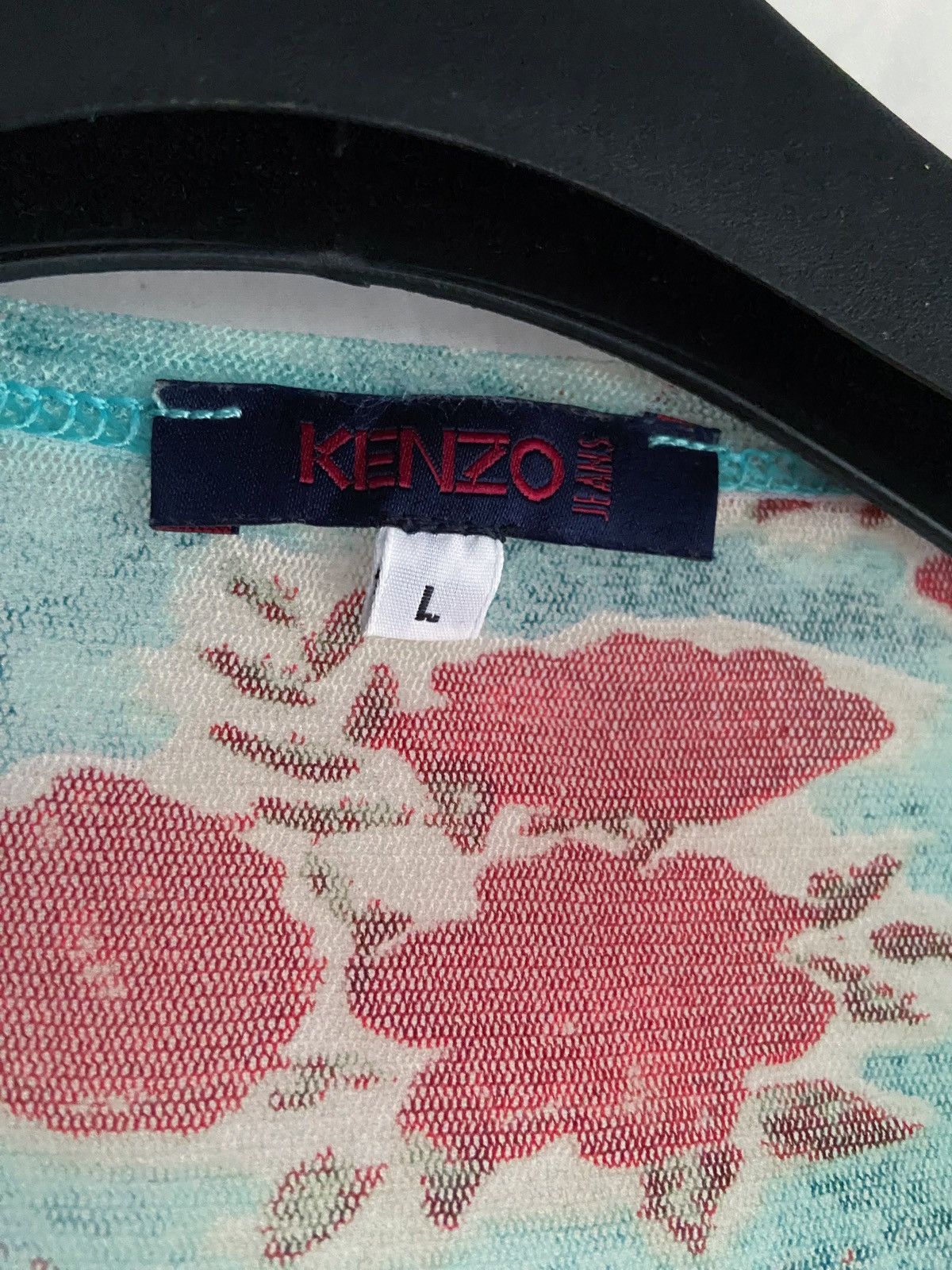 Kenzo KENZO MESH TOP FLOWERS LONG SLEEVE Size S / US 4 / IT 40 - 8 Thumbnail