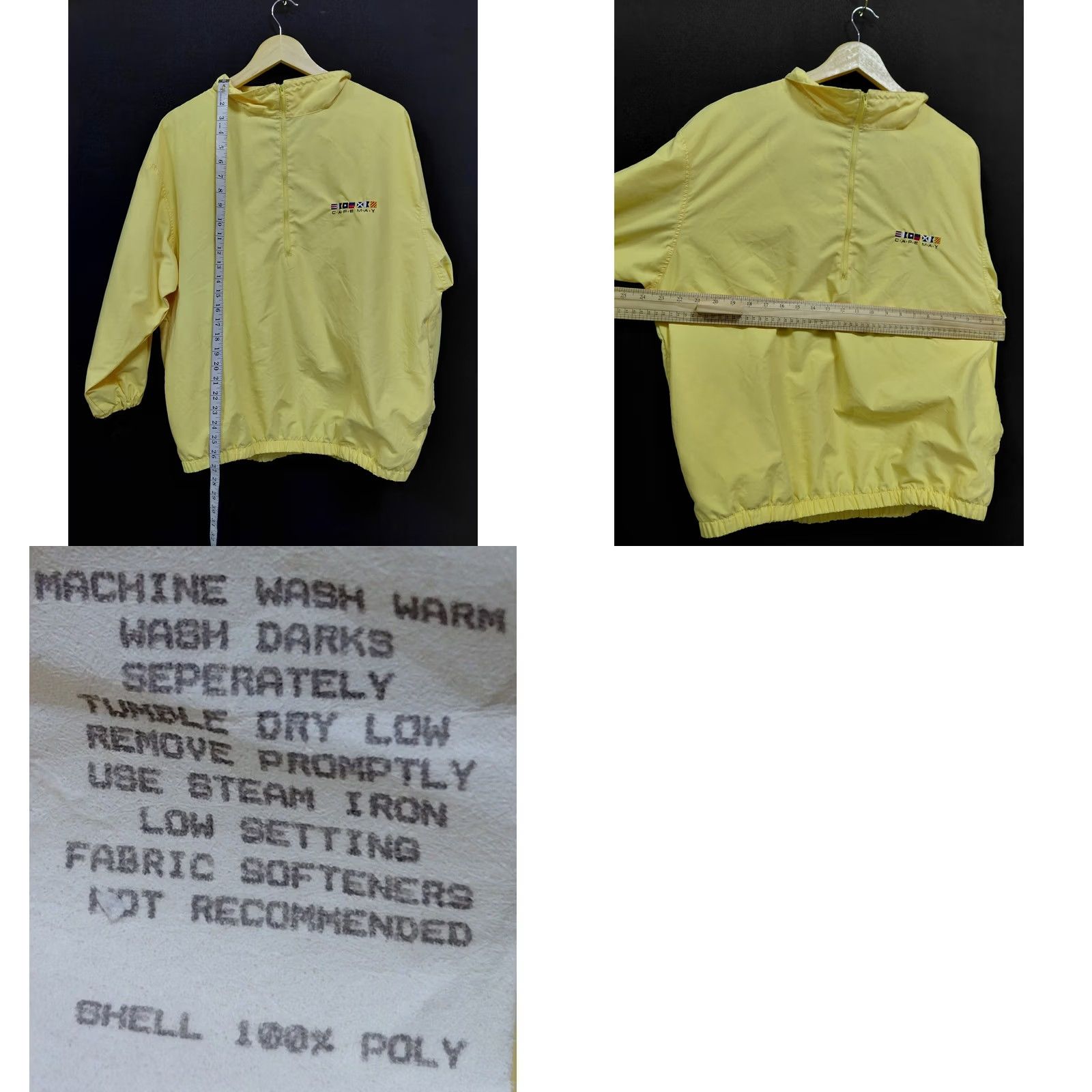 Vintage Turfer St. Martin Collection Pullover Jacket Size M Polyester Yellow Size US M / EU 48-50 / 2 - 8 Thumbnail