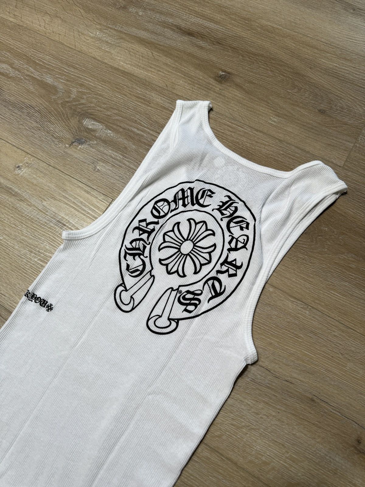 Pre-owned Chrome Hearts Tank Top In White