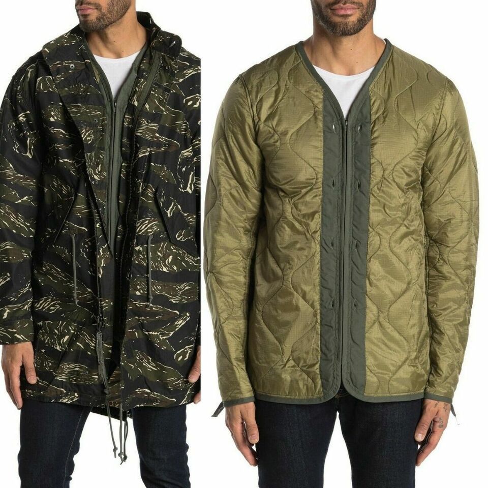 Alpha Industries Tiger Camo Defender 3-In-1 Fishtail Parka Size US S / EU 44-46 / 1 - 2 Thumbnail