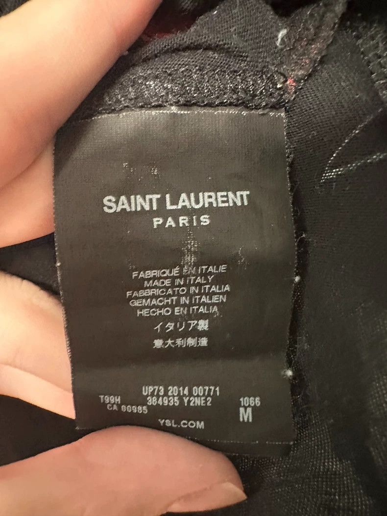 Yves Saint Laurent Saint Laurent Cherry short sleeve T-shirt 2502-Nextarrow Size US M / EU 48-50 / 2 - 4 Thumbnail