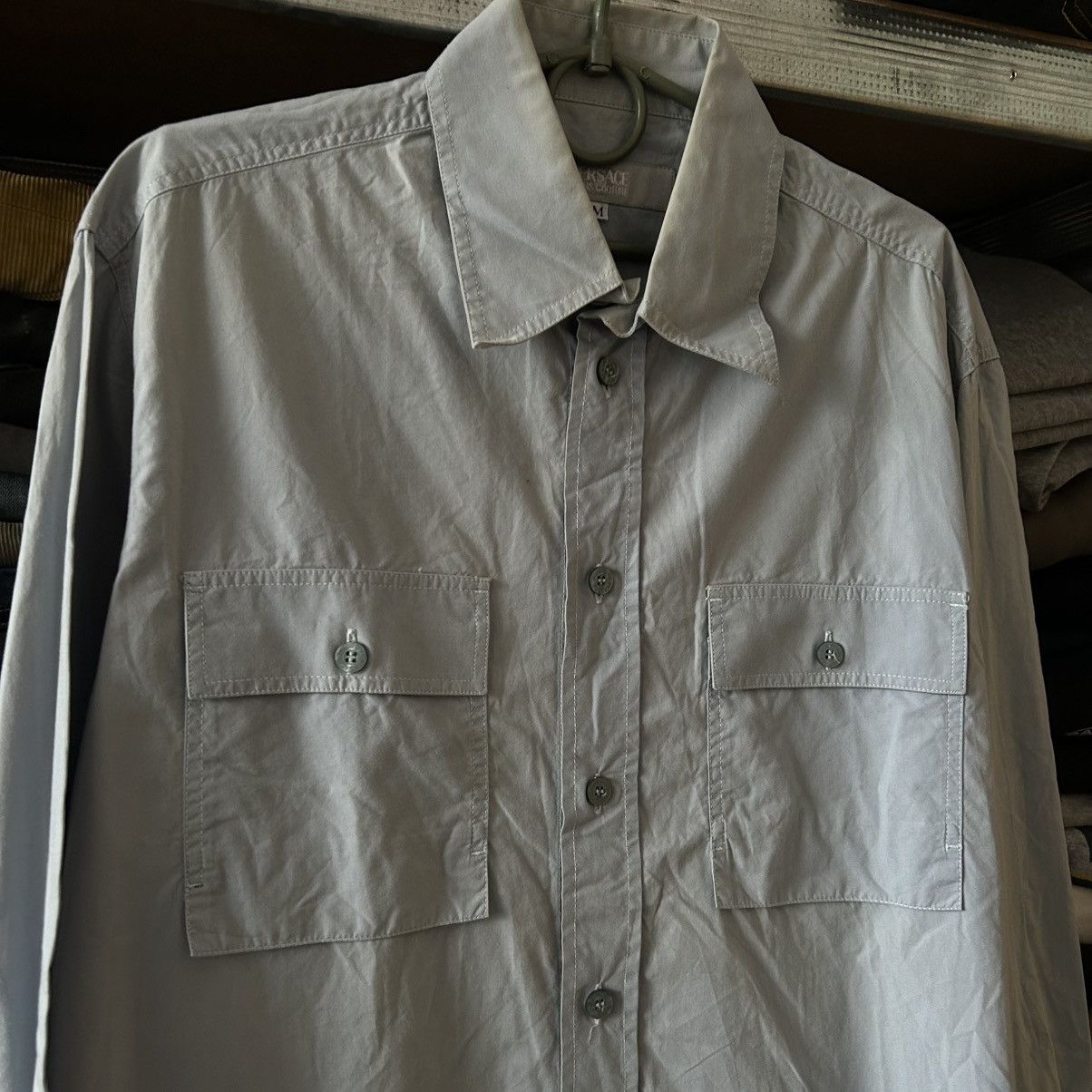 Versace Jeans Couture Luxury Versace Jeans Couture 90’s designer vintage shirt Size US M / EU 48-50 / 2 - 2 Thumbnail