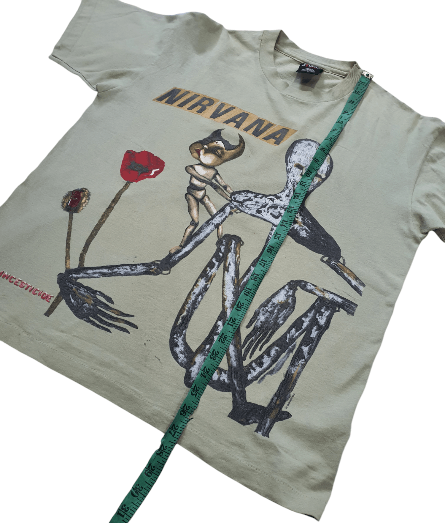 Giant 🔥 OG 90s NIRVANA Incesticide Giant TShirt 1993 Size US L / EU 52-54 / 3 - 12 Thumbnail