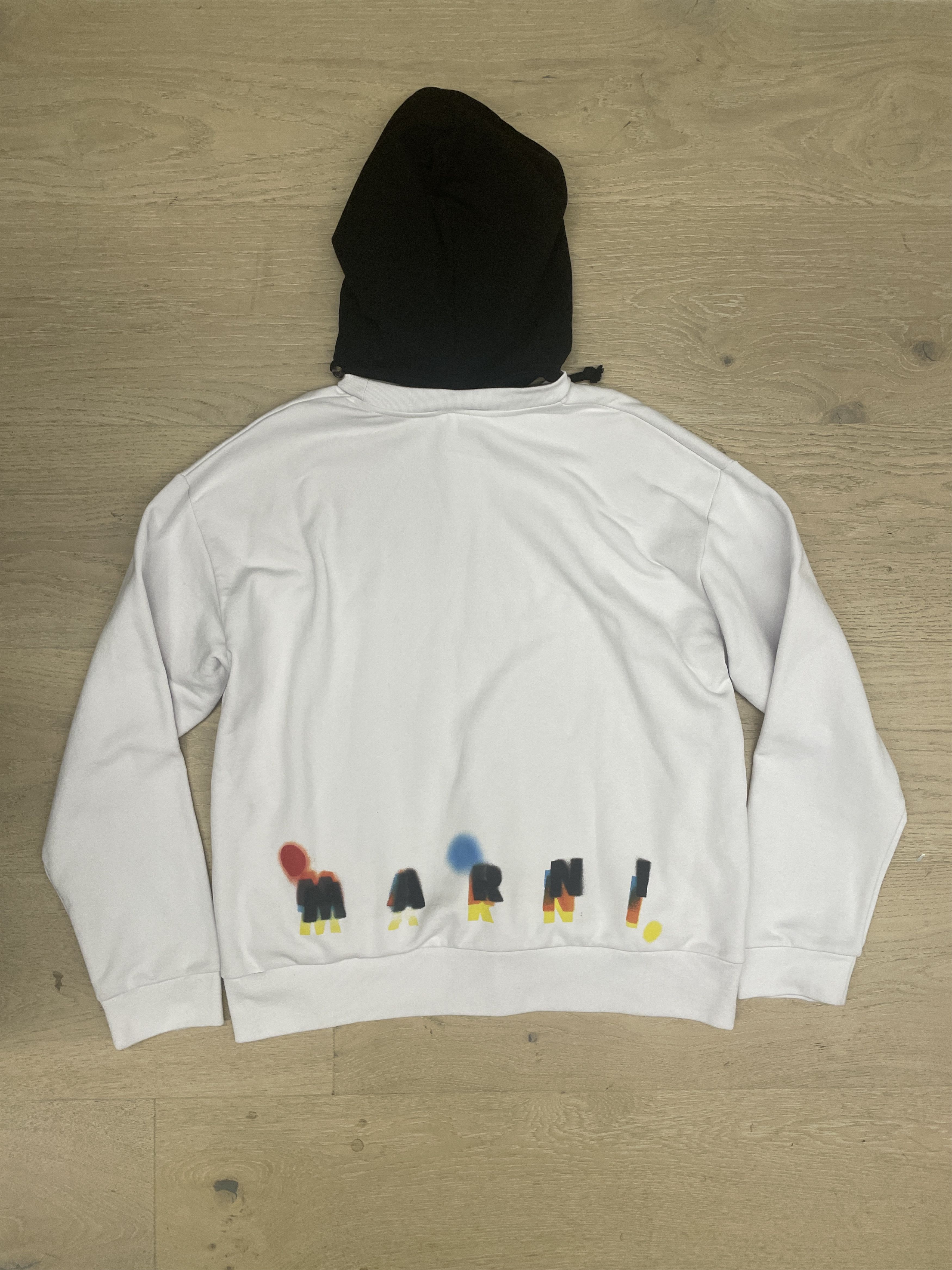 Marni Marni UFO Graphic Hooded Sweatshirt Size US L / EU 52-54 / 3 - 7 Thumbnail