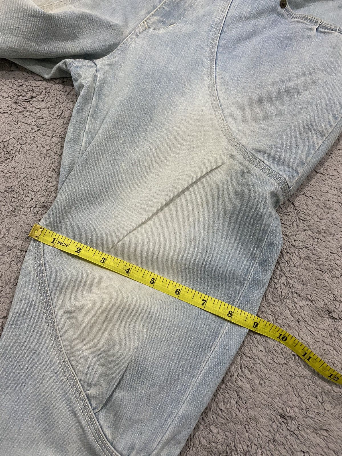 Tsumori Chisato TSUMORI CHISATO Sarouel Denim Pants Size US 26 / EU 42 - 16 Thumbnail