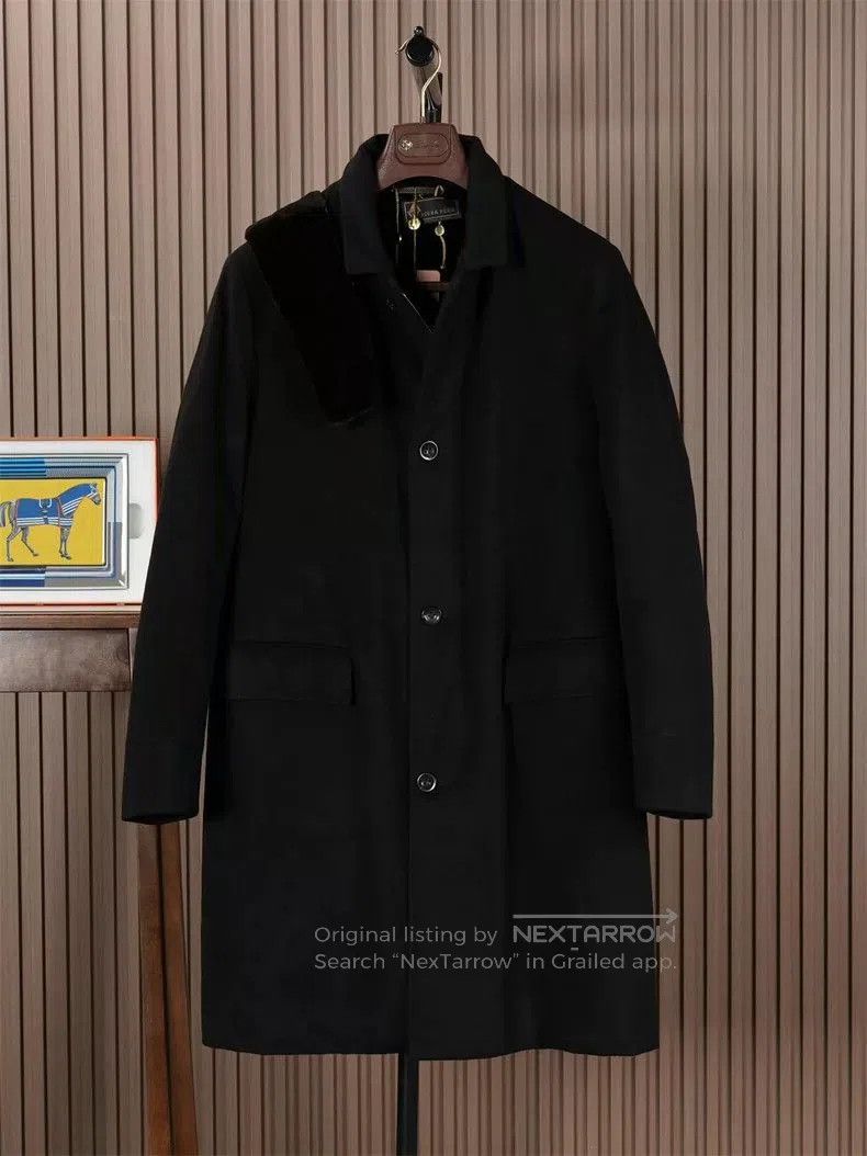 Loro Piana Loro Piana Black Vicuna Fur Coat. Size US S / EU 44-46 / 1 - 1 Thumbnail