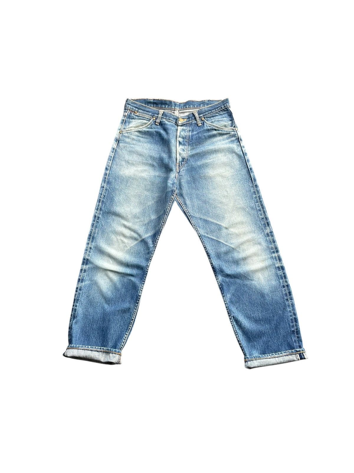 Wrangler Vintage Wrangler Blue Bell Selvedge Denim Size US 33 - 1 Thumbnail