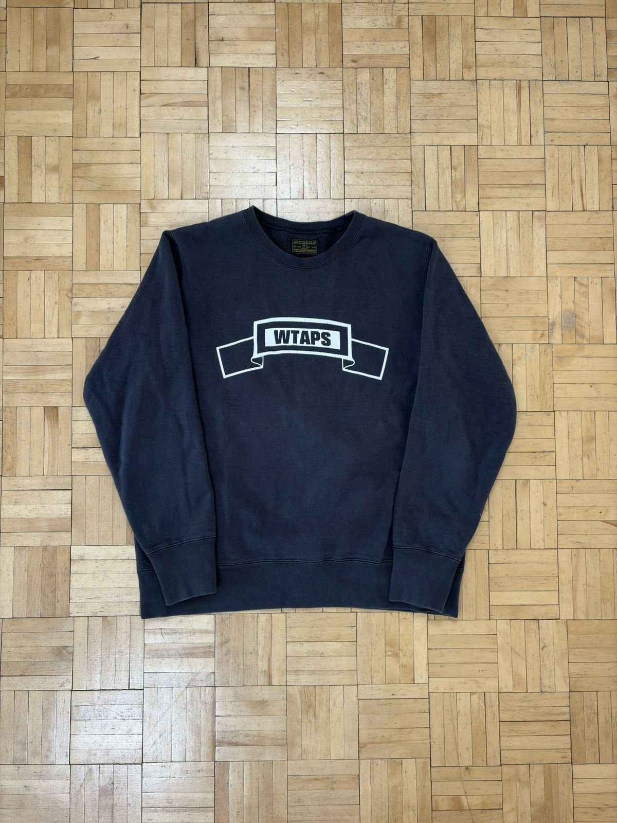 Wtaps Wtaps Made in Japan Fade Black Sweatshirt Size US M / EU 48-50 / 2 - 1 Thumbnail