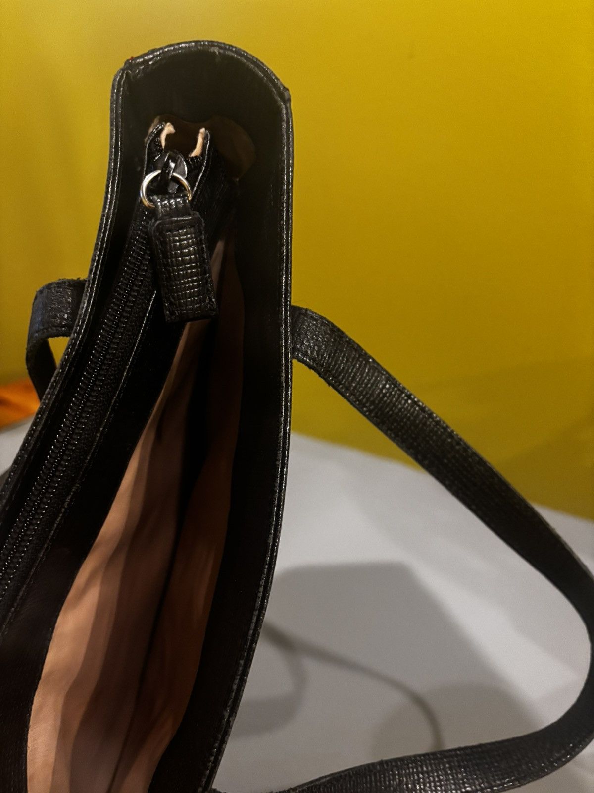 Other Black vegan Leather Tote Handbag Size ONE SIZE - 7 Thumbnail