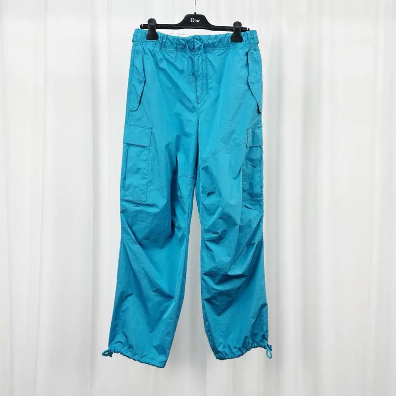 Louis Vuitton Louis Vuitton Blue Nylon Casual Pants for Women 0089 Size 23" - 1 Thumbnail