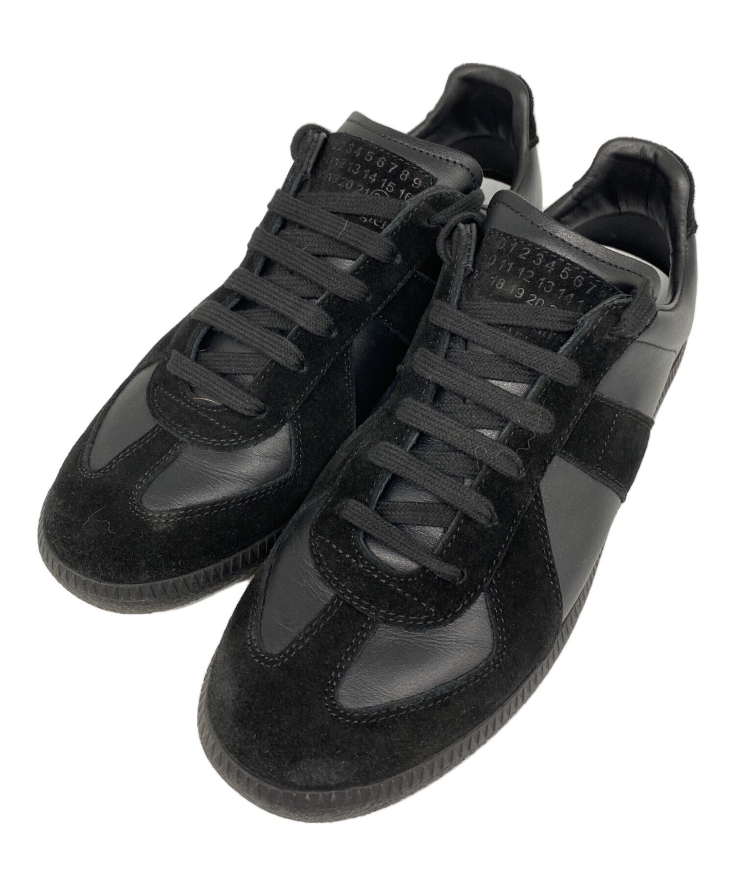 Maison Margiela Maison Margiela REPLICA German Trainer Black 39 Size US 6 / EU 39 - 1 Thumbnail