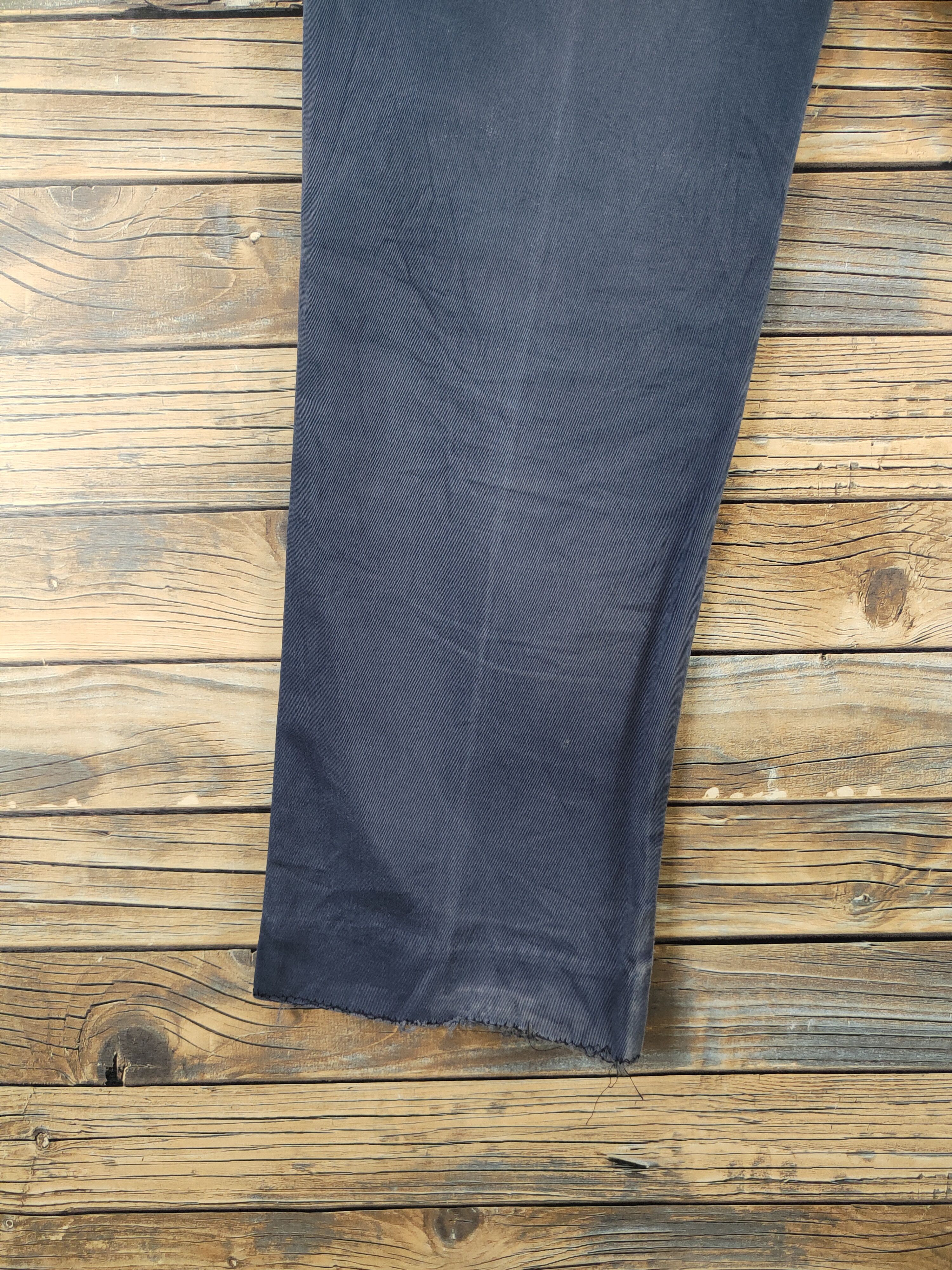 Japanese Brand Burtle Navy Faded Multipocket Tactical Cargo Pants #W2206 Size US 30 / EU 46 - 11 Thumbnail