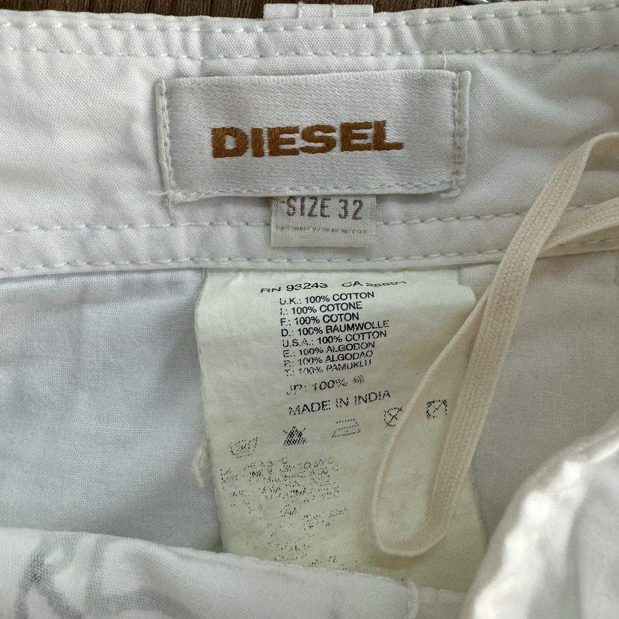 Diesel Diesel Grafitti Shorts Size US 34 / EU 50 - 8 Thumbnail
