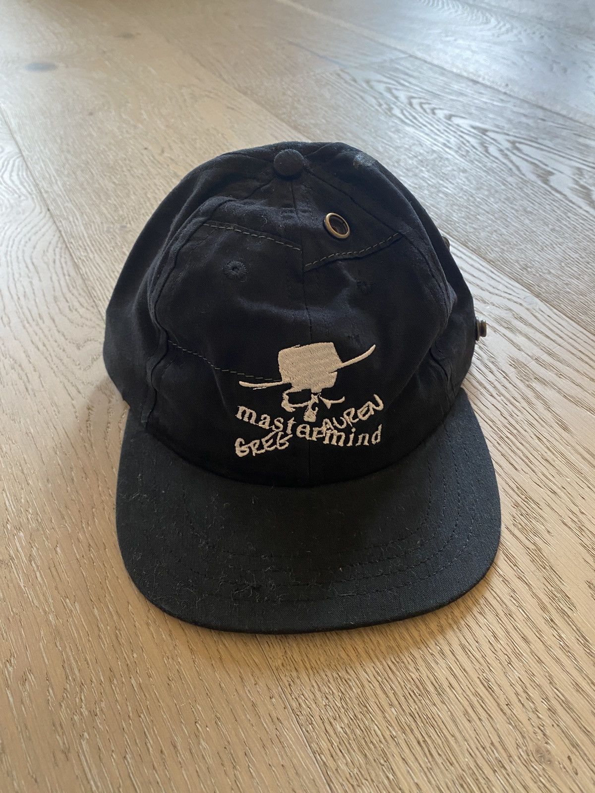 GREG LAUREN x MASTERMIND VINTAGE ARMY TENT PATCHWORK HAT OS