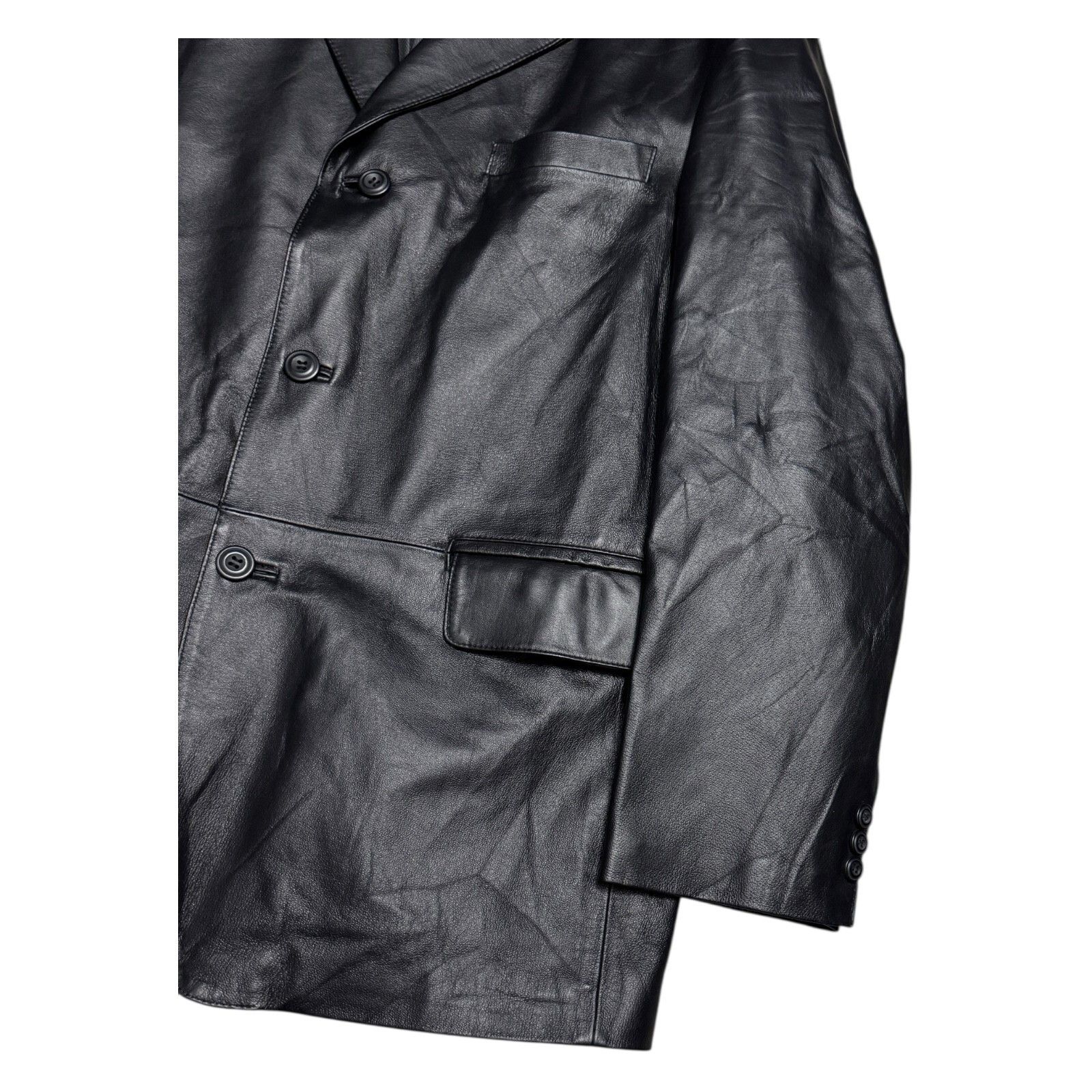 Croft & Barrow CROFT & BARROW GENUINE LEATHER Business Coat Jacket XL Size US XL / EU 56 / 4 - 2 Thumbnail
