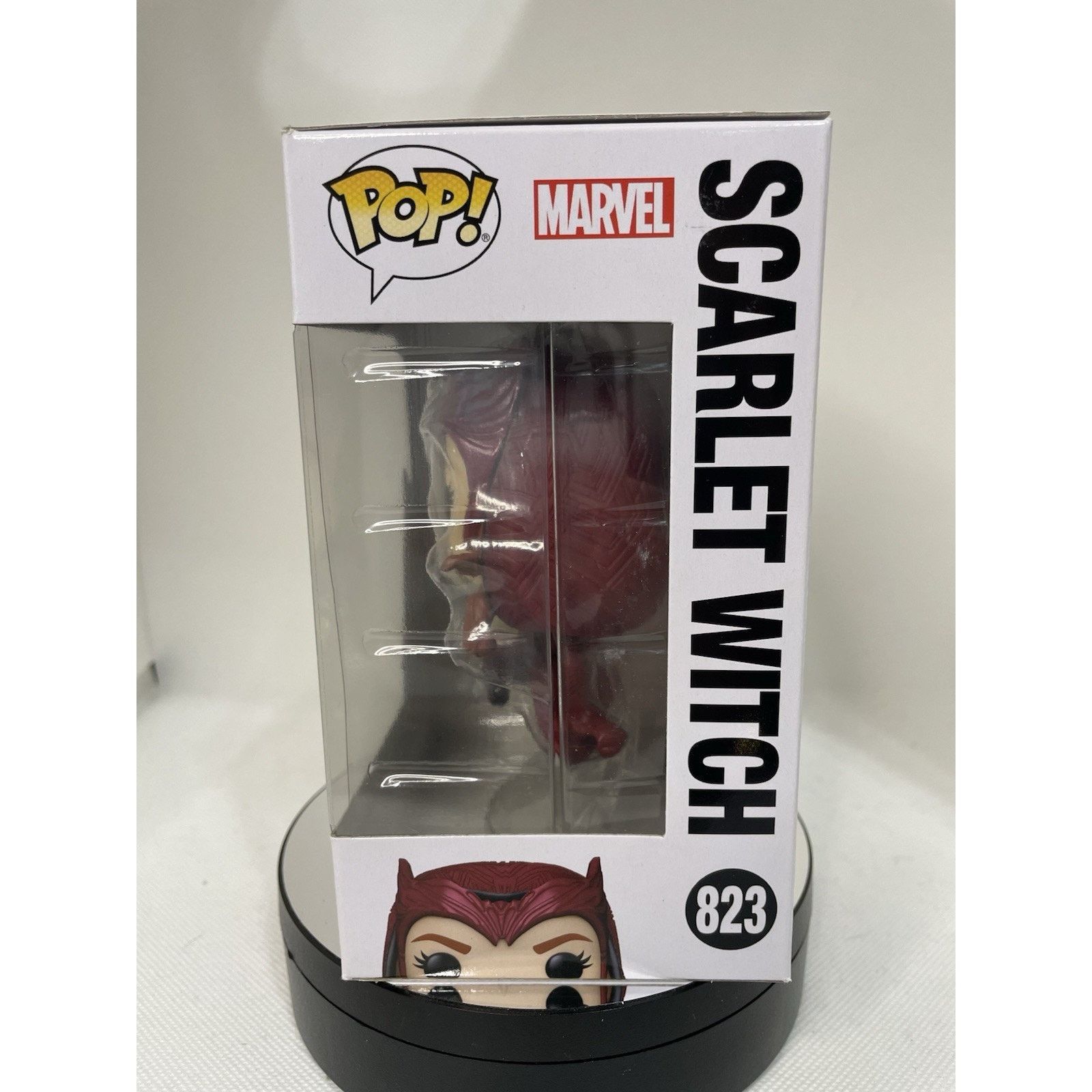 Marvel Comics Funko Pop! Scarlet Witch #823 - Wandavision - Pop Protector Size ONE SIZE - 3 Thumbnail