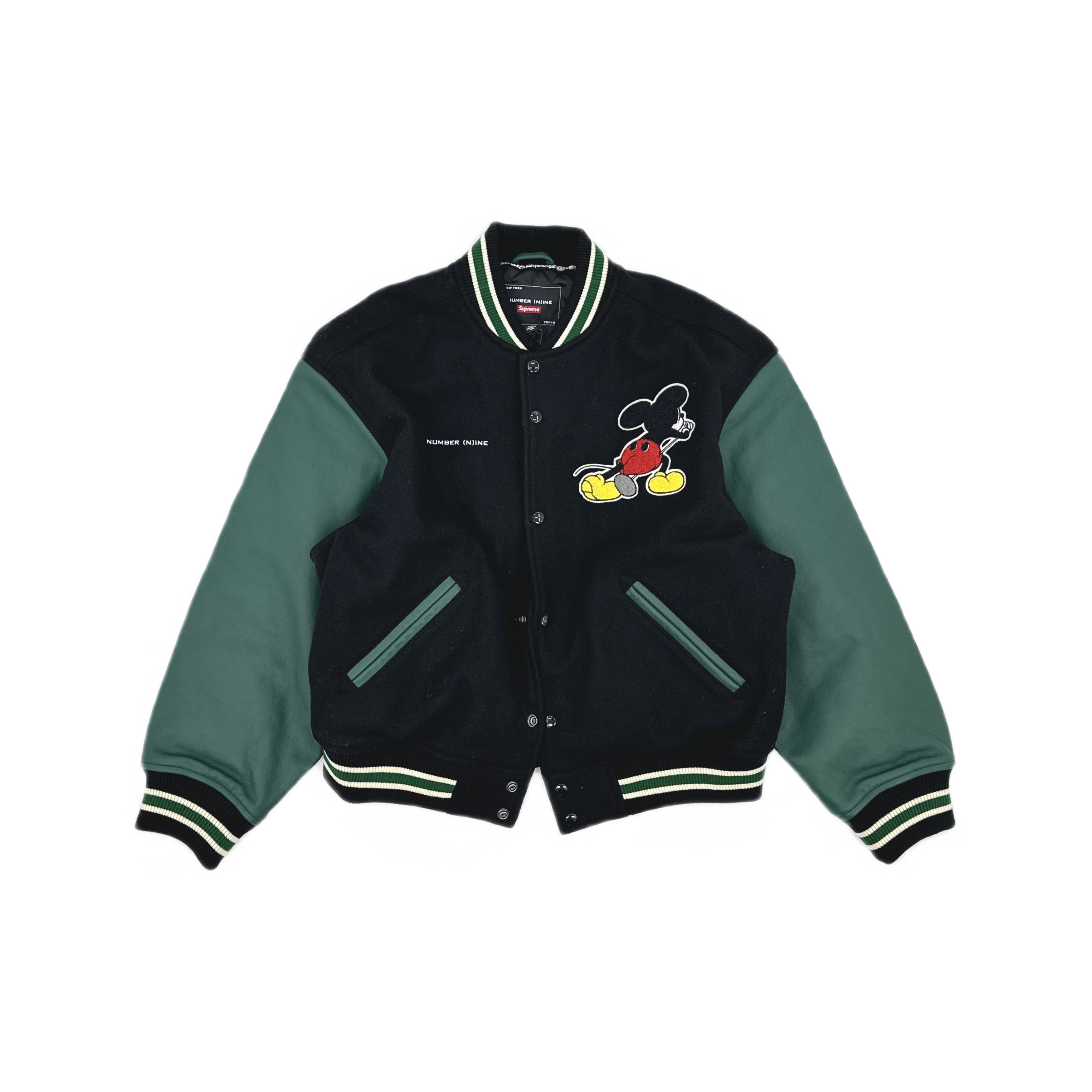Supreme Supreme x Number (N)ine Mickey Varsity Jacket L Size US L / EU 52-54 / 3 - 1 Thumbnail