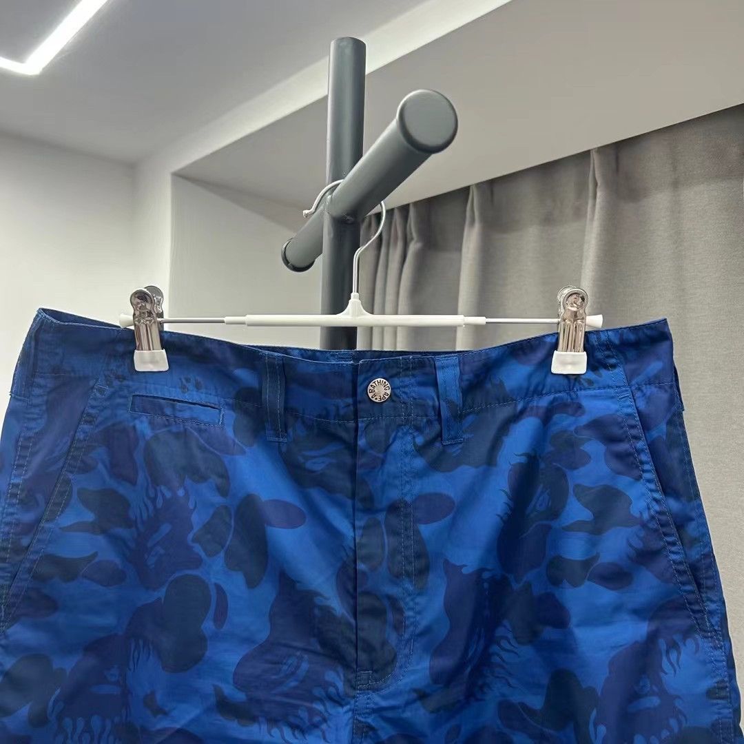 Bape FIRE CAMO SHORTS Size US 31 - 4 Thumbnail