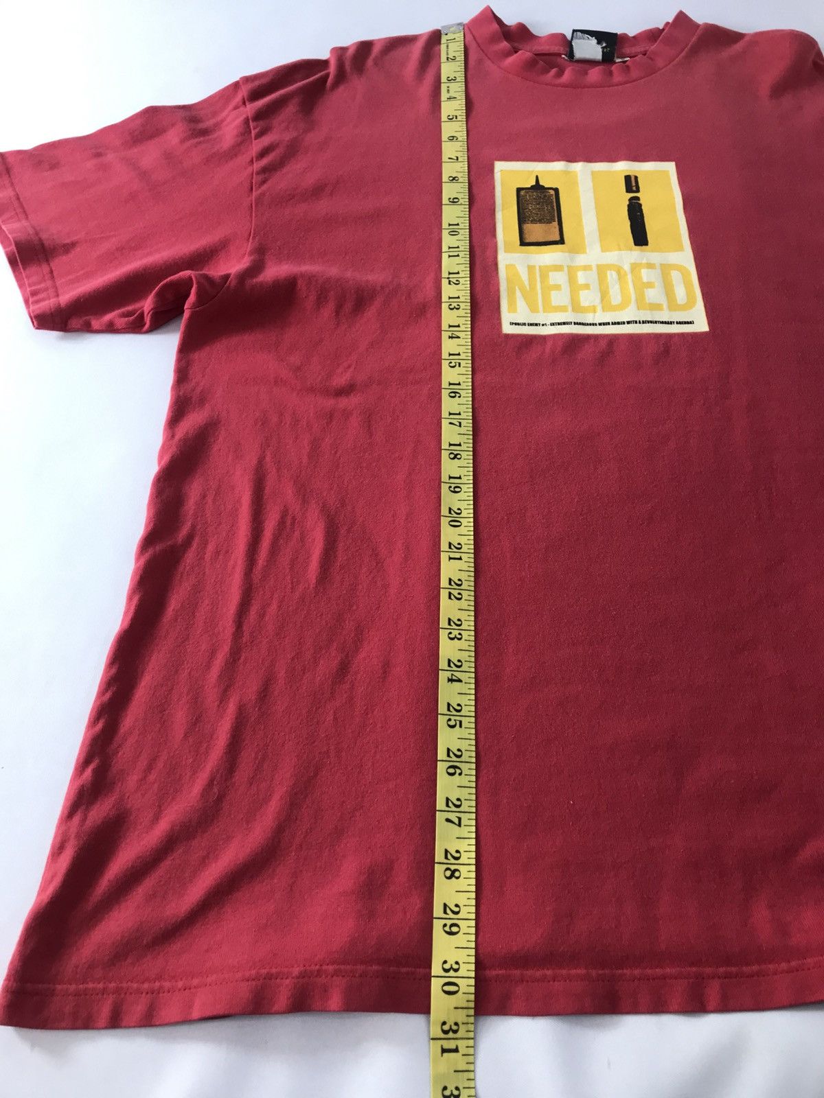 Public Enemy PNB Nation Public Enemy Needed Box Screen Printed Tee Size US XL / EU 56 / 4 - 10 Thumbnail