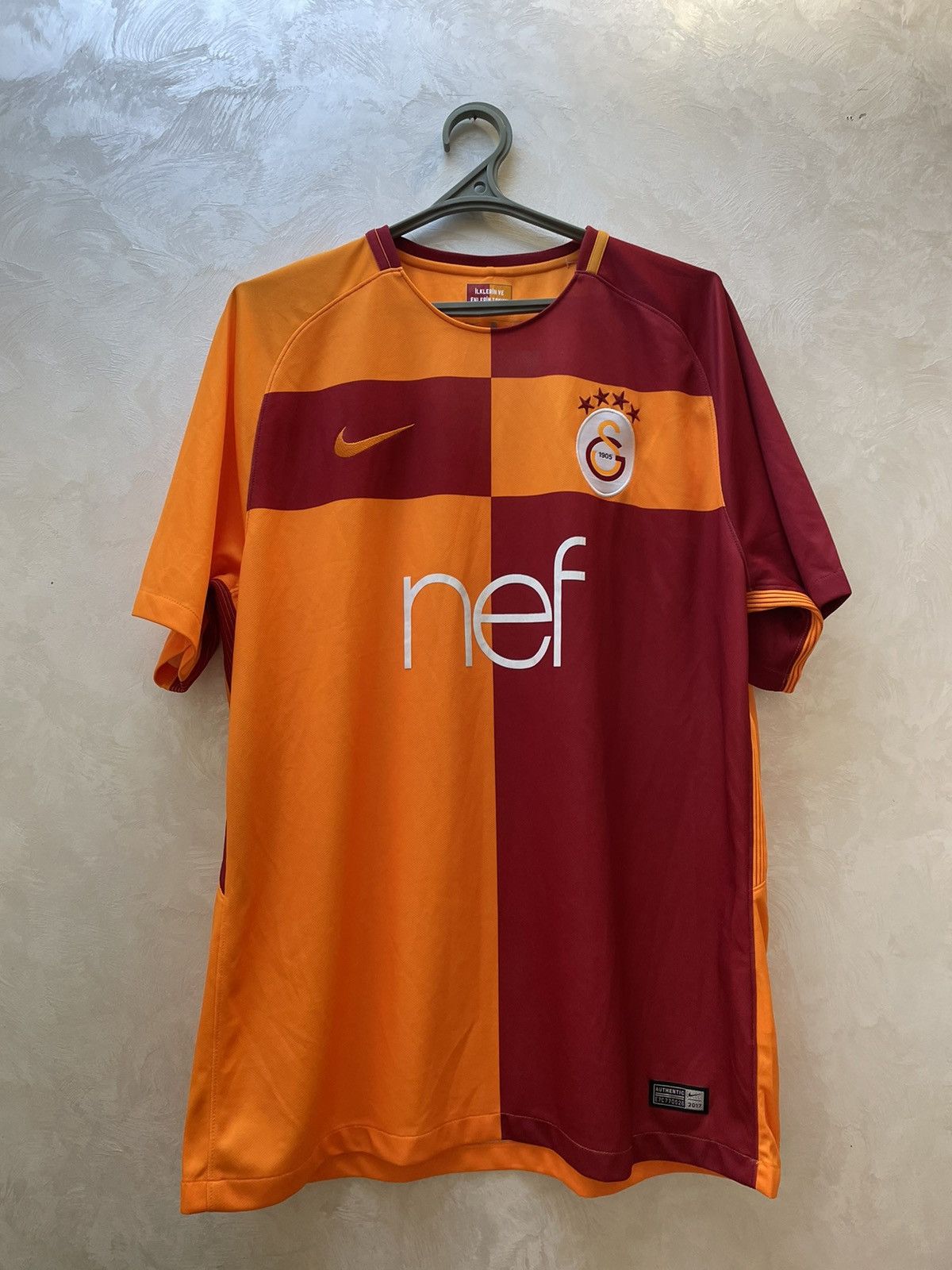 Nike × Vintage GALATASARAY 2017 2018 HOME SHIRT FOOTBALL SOCCER JERSEY NIKE Size US XL / EU 56 / 4 - 1 Thumbnail