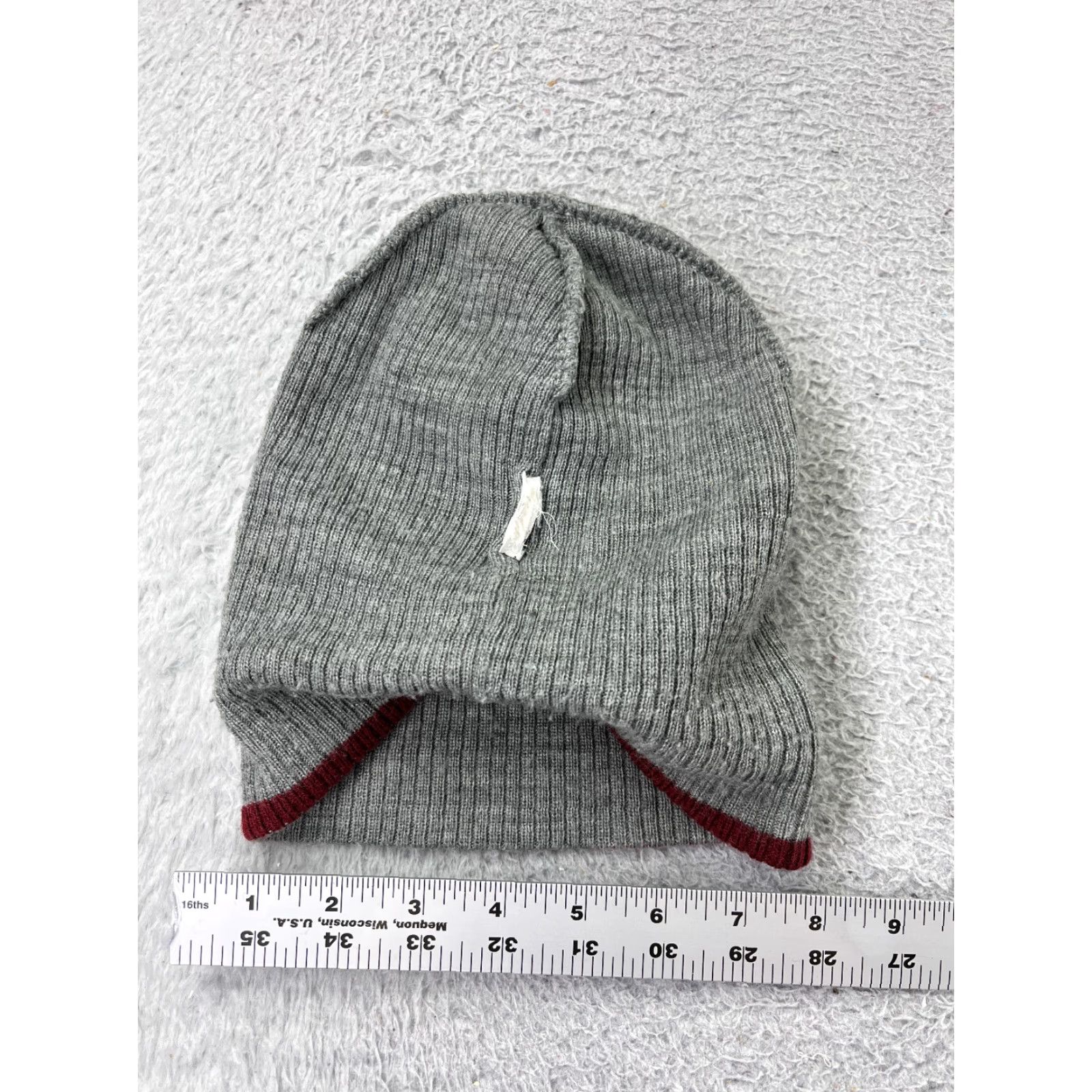 Gap GAP Beanie Hat Adult One Size Dark Heather Gray Knit Acrylic Ski Casual Unisex Size ONE SIZE - 5 Thumbnail