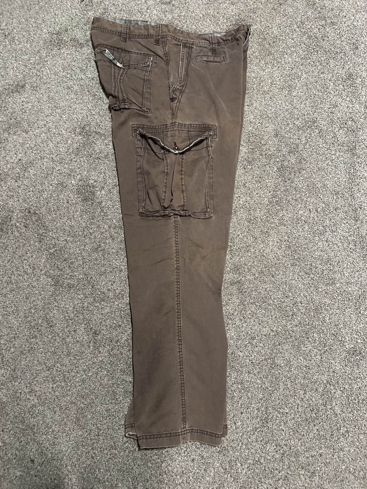 Old Navy × Vintage Y2K Style Old Navy Baggy Cargo Pants Size 38 x 34 Size US 38 / EU 54 - 2 Thumbnail
