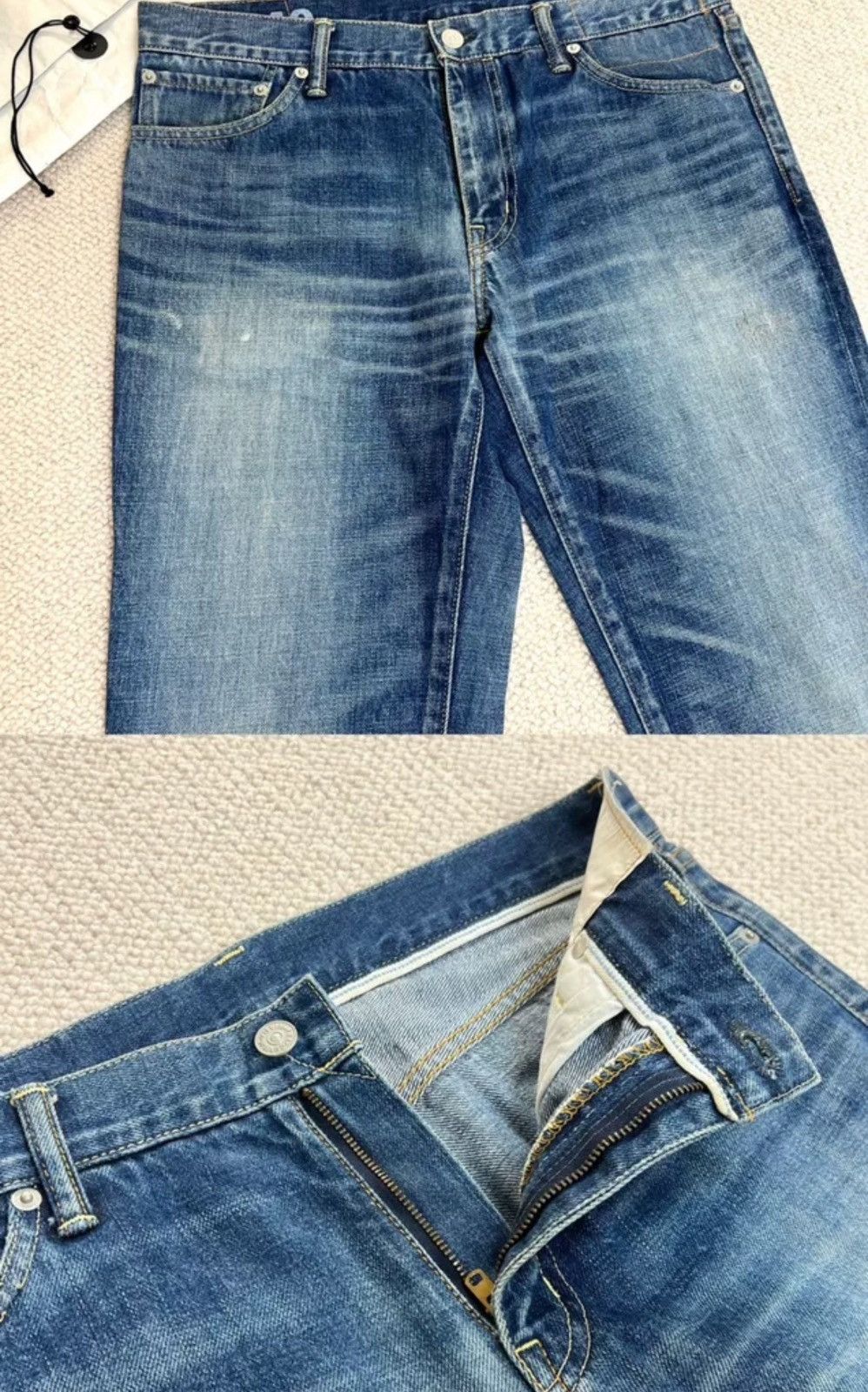 Visvim VISVIM SOCIAL SCULPTURE DMGD-10 D10 jeans Size US 34 / EU 50 - 6 Thumbnail