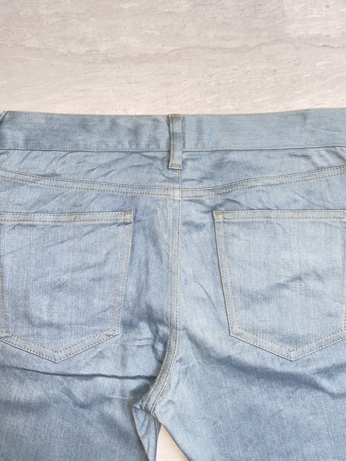 Comme des Garcons × Japanese Brand × Junya Watanabe COMME Des GARCONS JUNYA WATANABE Blue Jeans Size US 29 - 7 Thumbnail