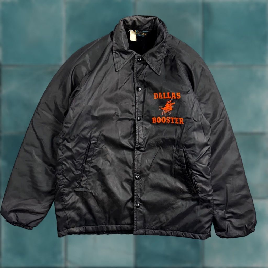 Champion VINTAGE Champion Windbreaker Jacket Black 70s Button Nylon Lined Pockets Men S Regular Size US S / EU 44-46 / 1 - 1 Thumbnail
