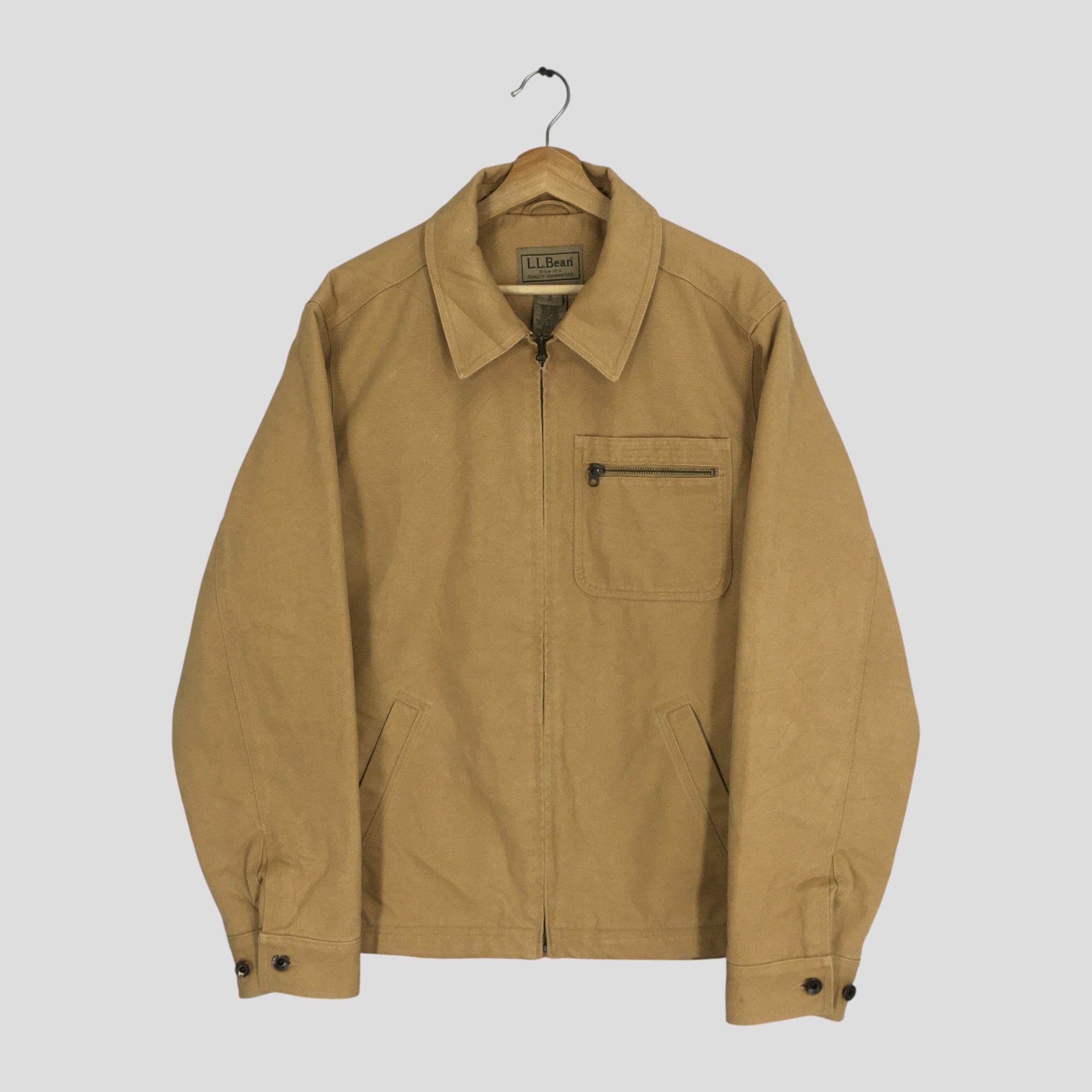 L.L. Bean Vintage 90's LL Bean Detroit Duck Chore Workers Jacket Size US M / EU 48-50 / 2 - 1 Thumbnail