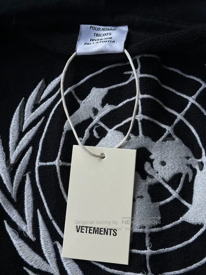 Vetements Vetements Zip-Up Hoodie Size US M / EU 48-50 / 2 - 2 Thumbnail